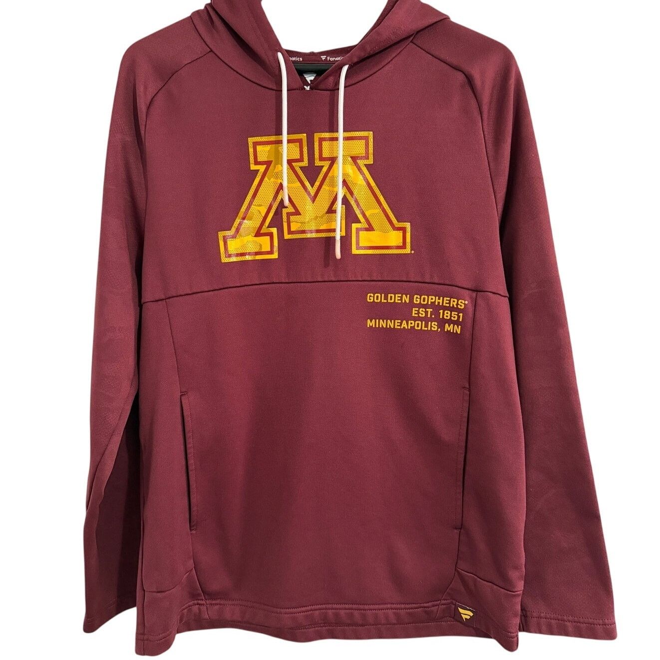 NCAA Minnesota Gophers Maroon Hoodie Sweatshirt Men's Size Medium Size US M / EU 48-50 / 2 - 1 Thumbnail