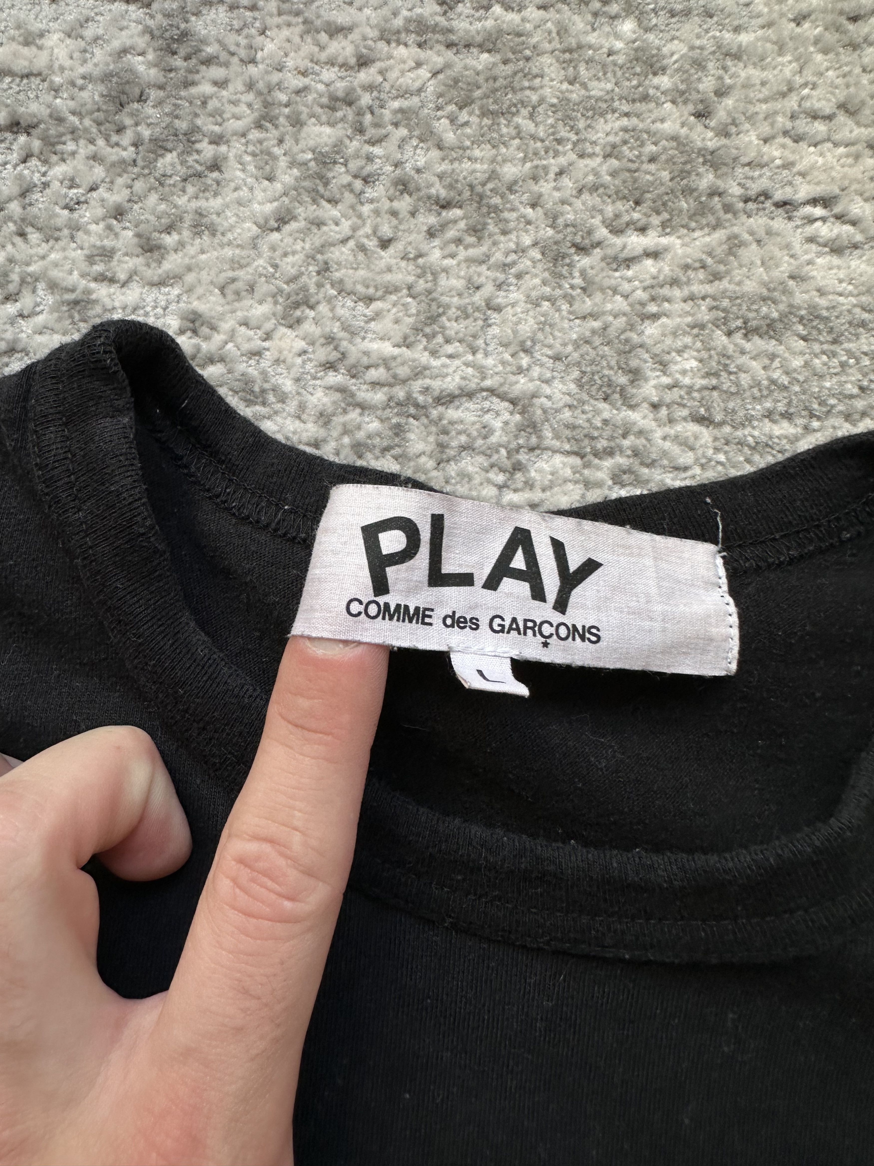 Comme des Garcons PLAY PLAY Comme des Garcons t shirt Size US L / EU 52-54 / 3 - 5 Thumbnail