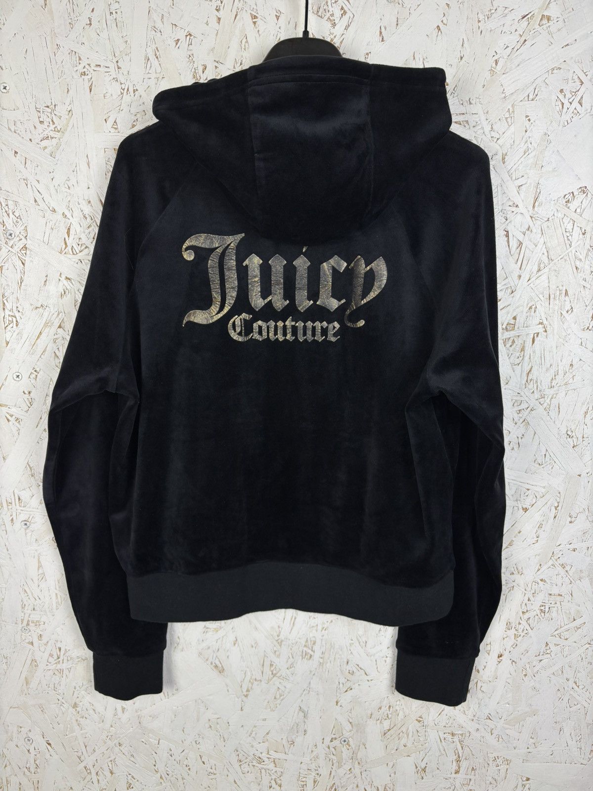 Juicy Couture Juicy Couture Logo Velvet Velour Hoodie ~XS/S Size XS / US 0-2 / IT 36-38 - 4 Thumbnail