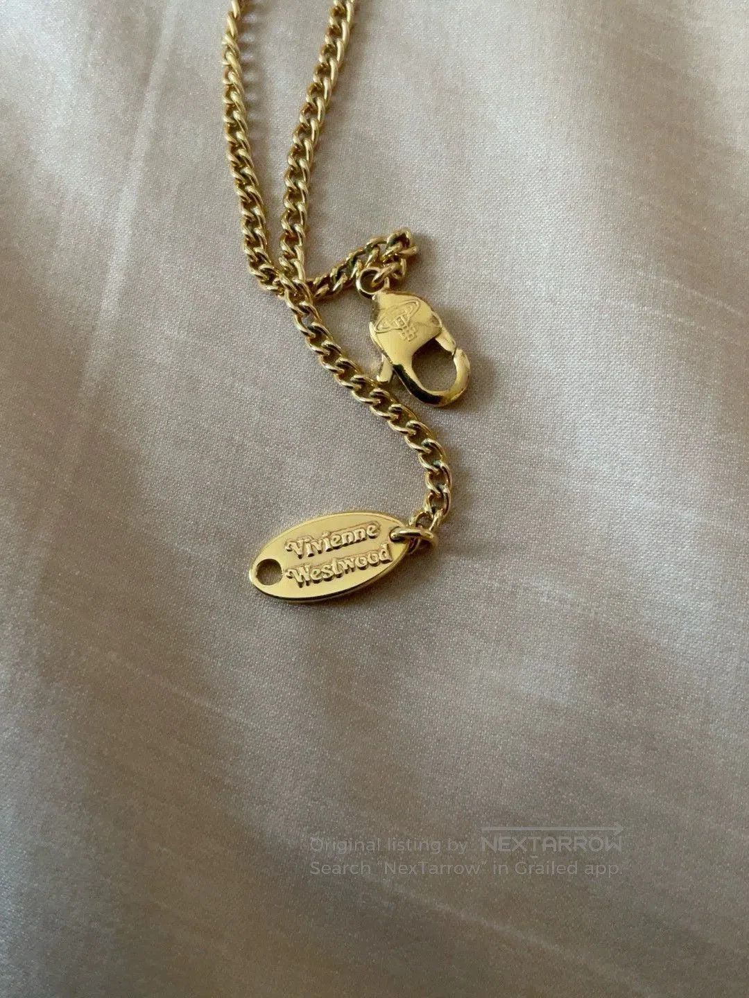Cartier vivienne westwood shield necklace in gold. Size ONE SIZE - 4 Thumbnail