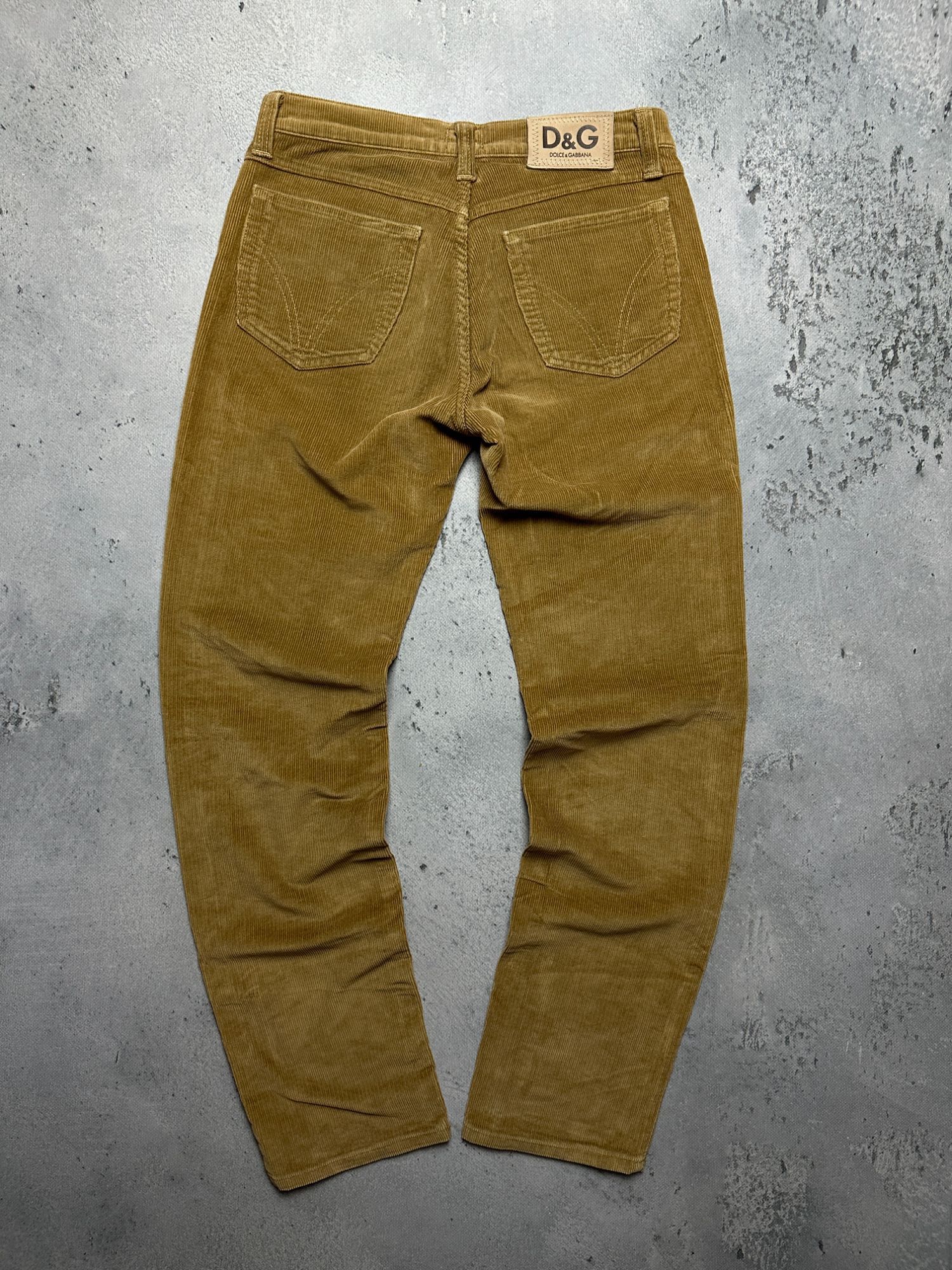 Dolce & Gabbana Dolce & Gabana Velour Lux Jeans Vintage Italy Rare 90s Pants Size US 30 / EU 46 - 1 Thumbnail