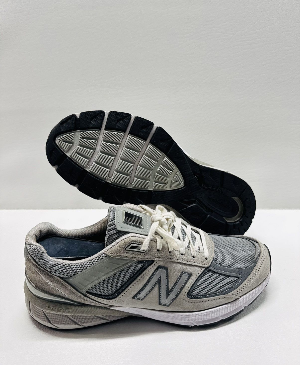New Balance New Balance 990v5 Castlerock Grey. Size US 11 / EU 44 - 1 Thumbnail