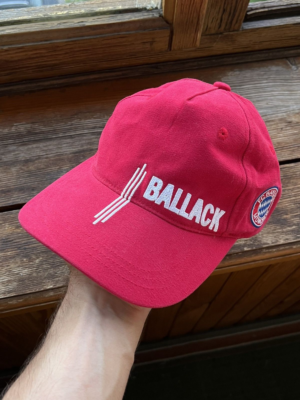 Adidas Vintage Hat Adidas Bayern Munchen 13 Ballack Size ONE SIZE - 2 Thumbnail
