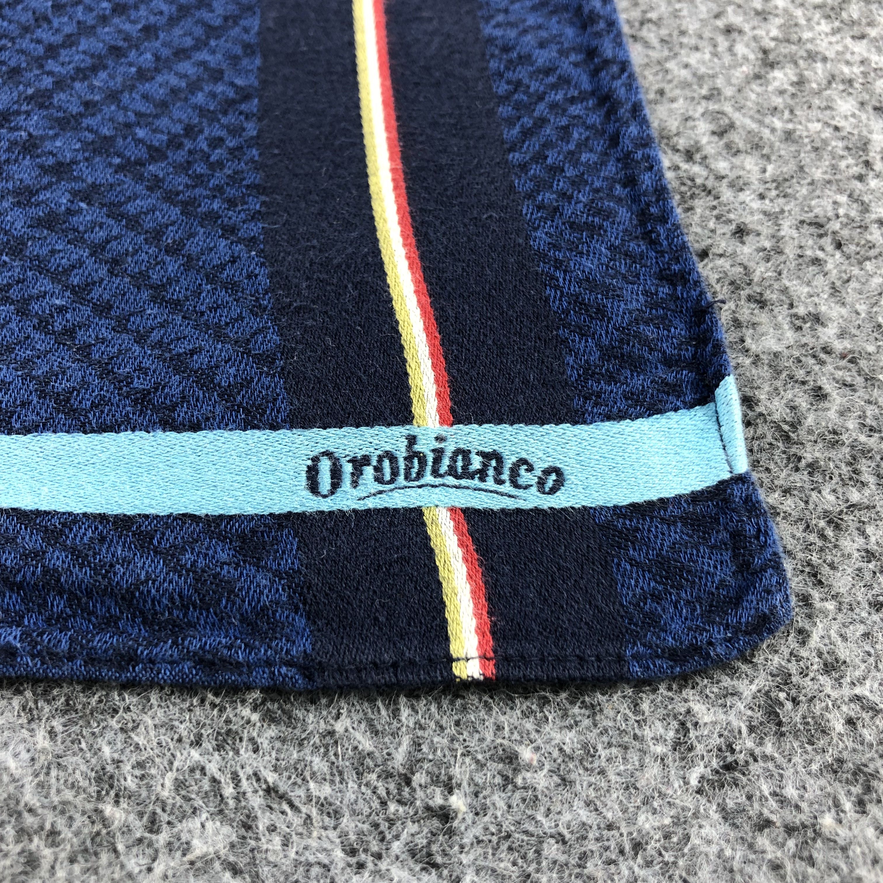 Orobianco × Vintage Orobianco Handkerchief Neckerchief Bandana H1405 Size ONE SIZE - 3 Thumbnail