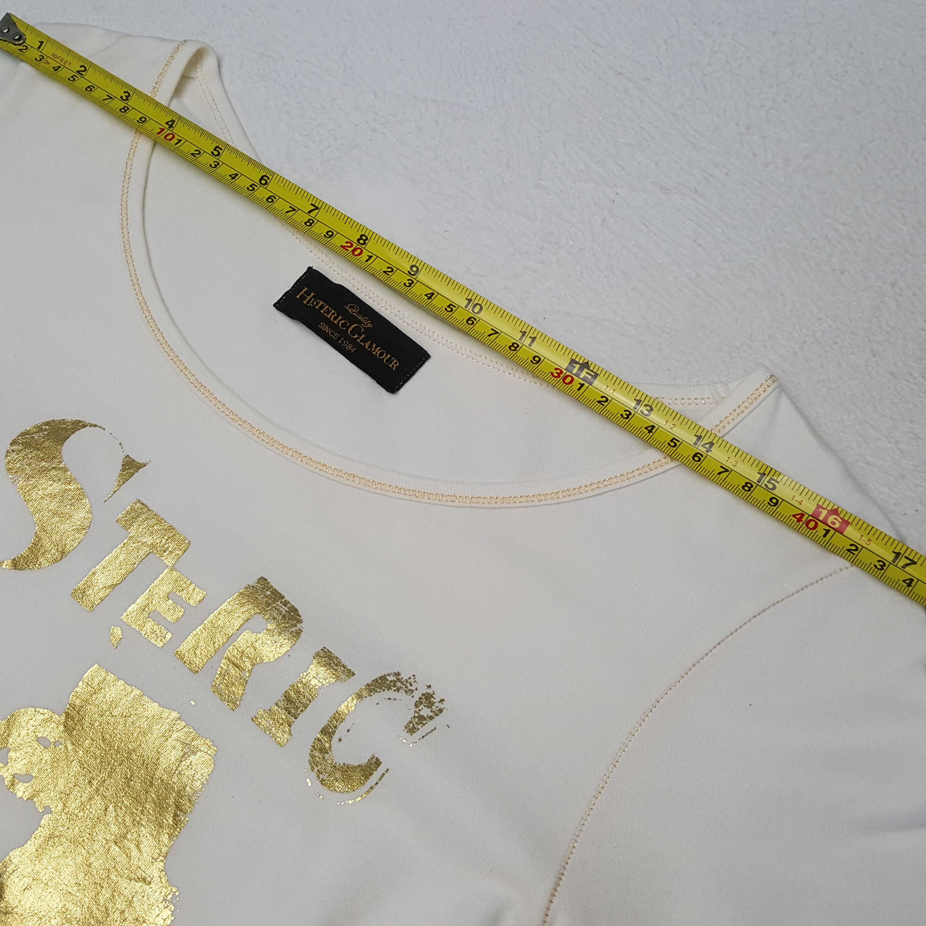 Hysteric Glamour Hysteric Glamour Japanese Brand Tshirt C301N33 Size S / US 4 / IT 40 - 4 Thumbnail
