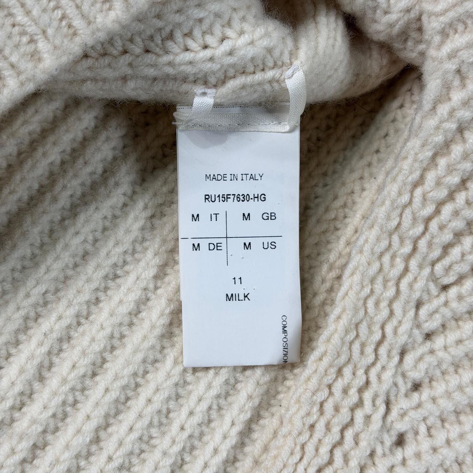 Rick Owens Rick Owens FW15 Sphinx Cable Knit Sweater Size US M / EU 48-50 / 2 - 6 Thumbnail