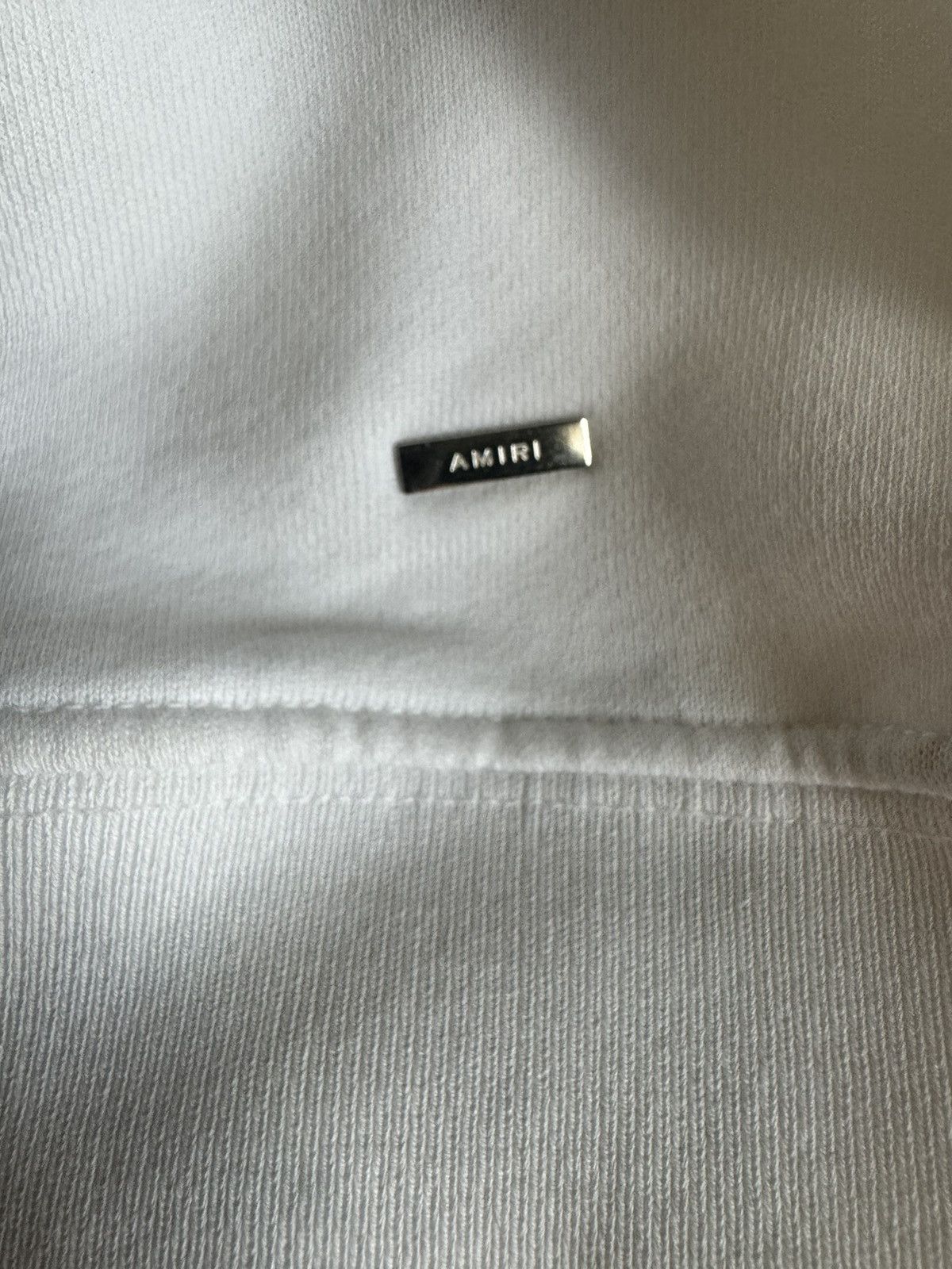 Amiri Amiri White logo hoodie Size US M / EU 48-50 / 2 - 5 Thumbnail