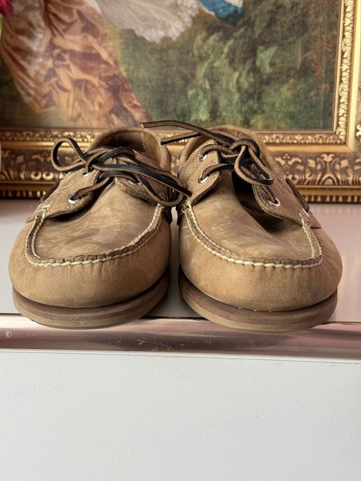 Timberland Vintage Timberland Dockside Leather Boat Shoes Grailed
