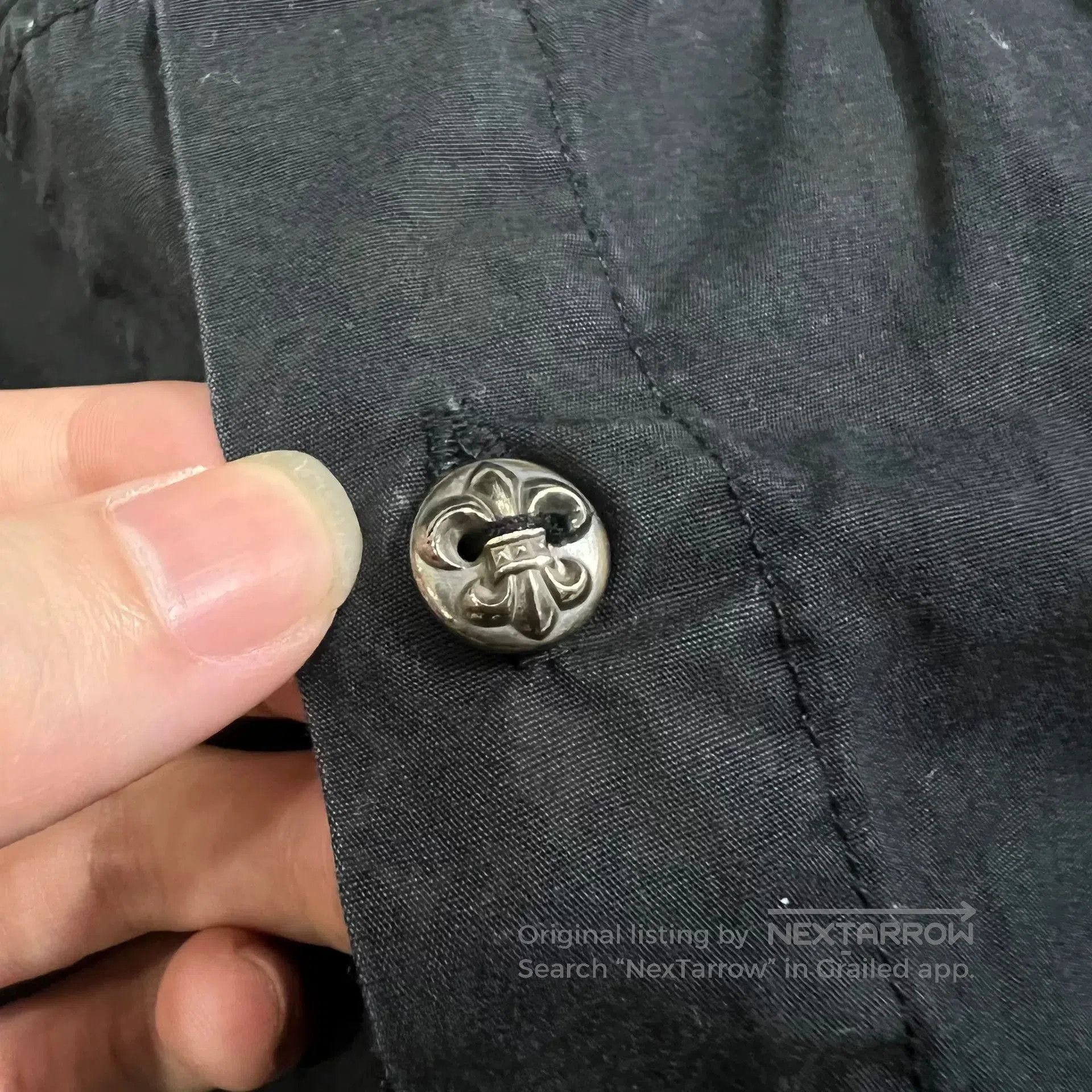 Chrome Hearts Chrome Hearts Black Cross Embroidery Shorts. Size US 28 / EU 44 - 3 Thumbnail