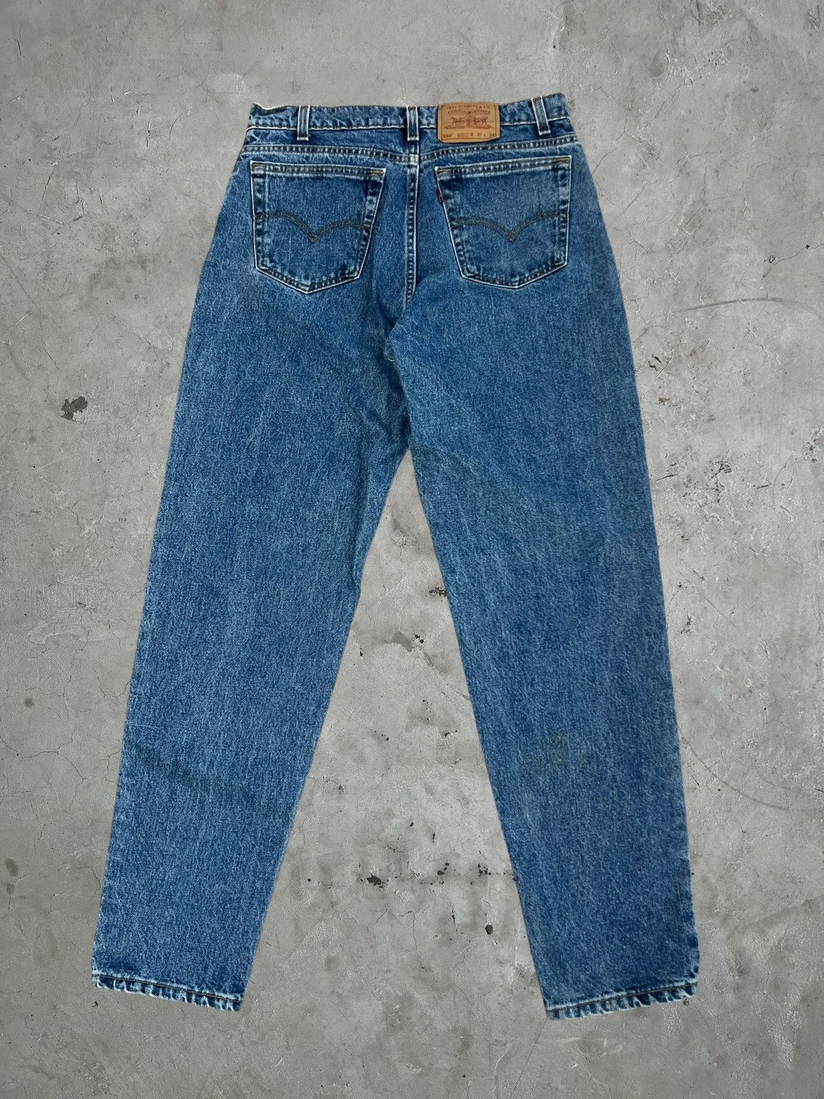 Levi's Vintage Levi’s Tapered 550 Blue Wash Size US 34 / EU 50 - 2 Thumbnail