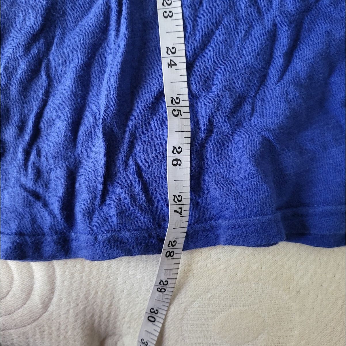 Old Navy Old Navy Royal Blue Scoop Neck Short Sleeve Top - Large Size L / US 10 / IT 46 - 6 Thumbnail