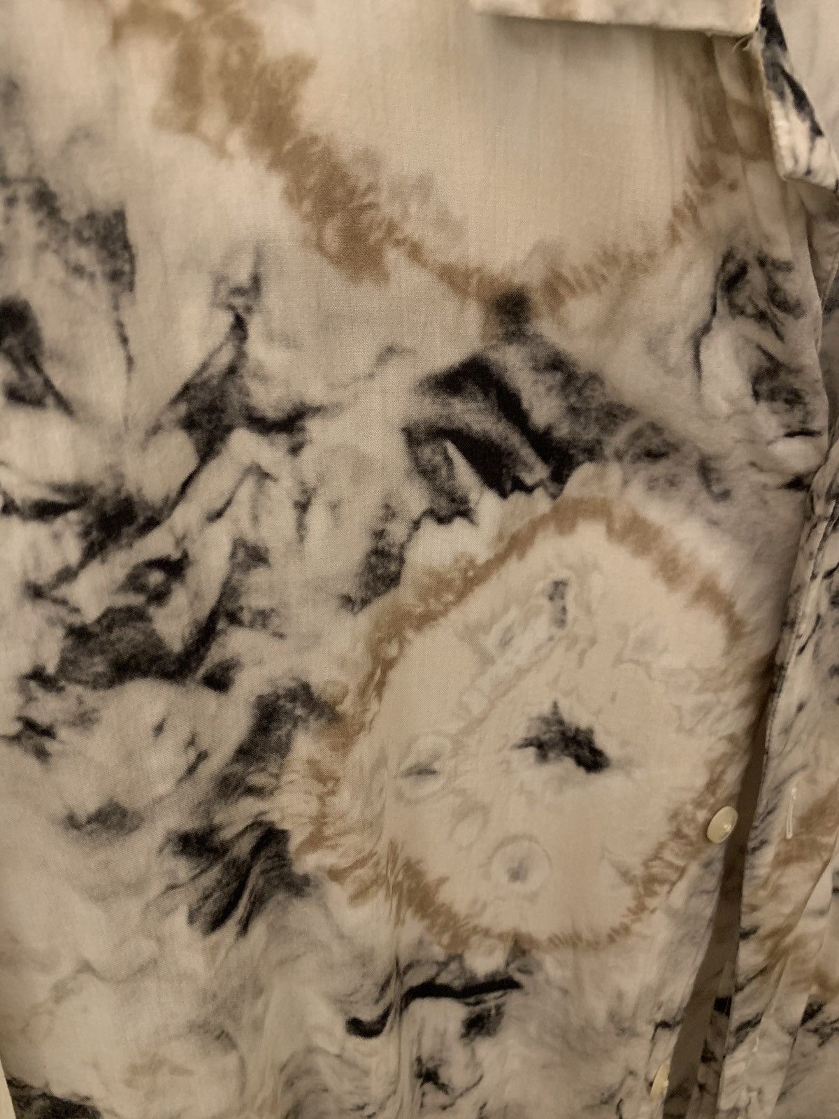 Zara Zara marbel button up Size US M / EU 48-50 / 2 - 4 Thumbnail