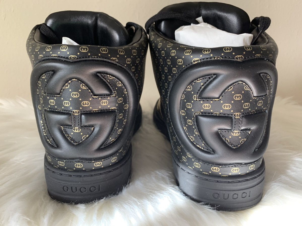 Gucci Gucci x Dapper Dan Hi-Top Sneakers Size US 7.5 / EU 40-41 - 6 Thumbnail