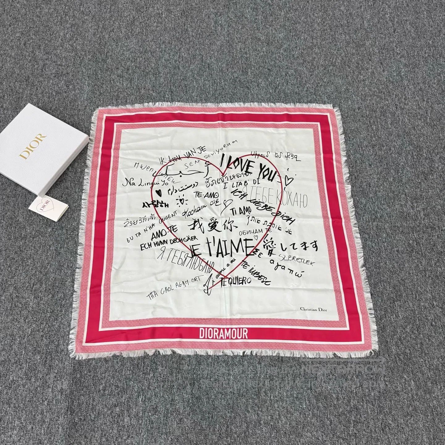 Dior Dior Tassel; Silk from silkworms; Silk scarf| Size ONE SIZE - 1 Thumbnail