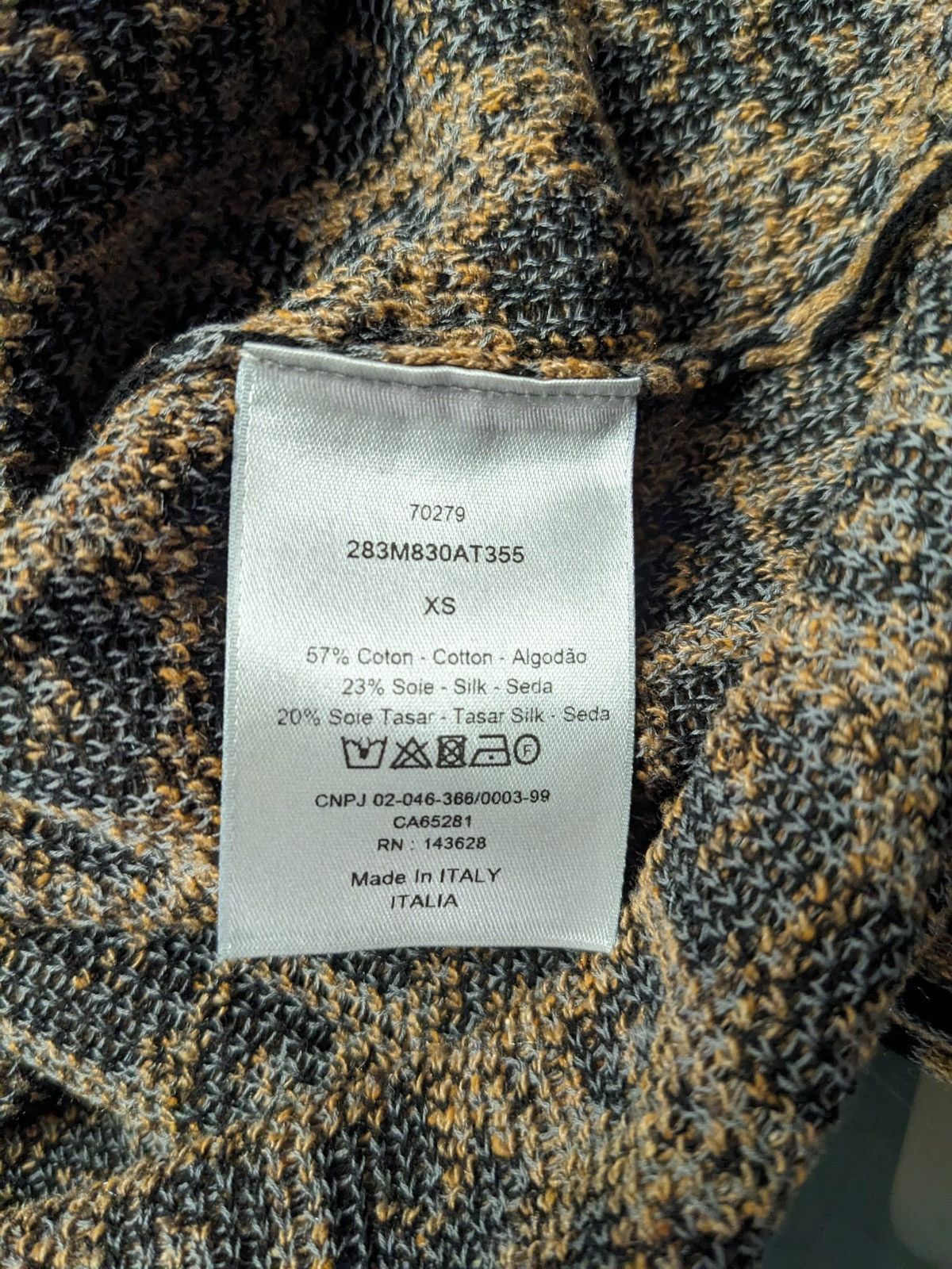 Dior CHRISTIAN DIOR X CACTUS JACK OVERSIZED KNIT POLO TOP XS Size US XS / EU 42 / 0 - 6 Thumbnail