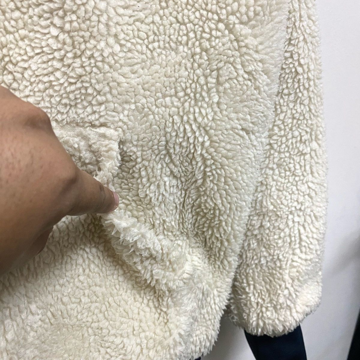 Levi's Rare LEVIS Reversible Fleece Sherpa Jacket indigo vintage Size US M / EU 48-50 / 2 - 12 Thumbnail