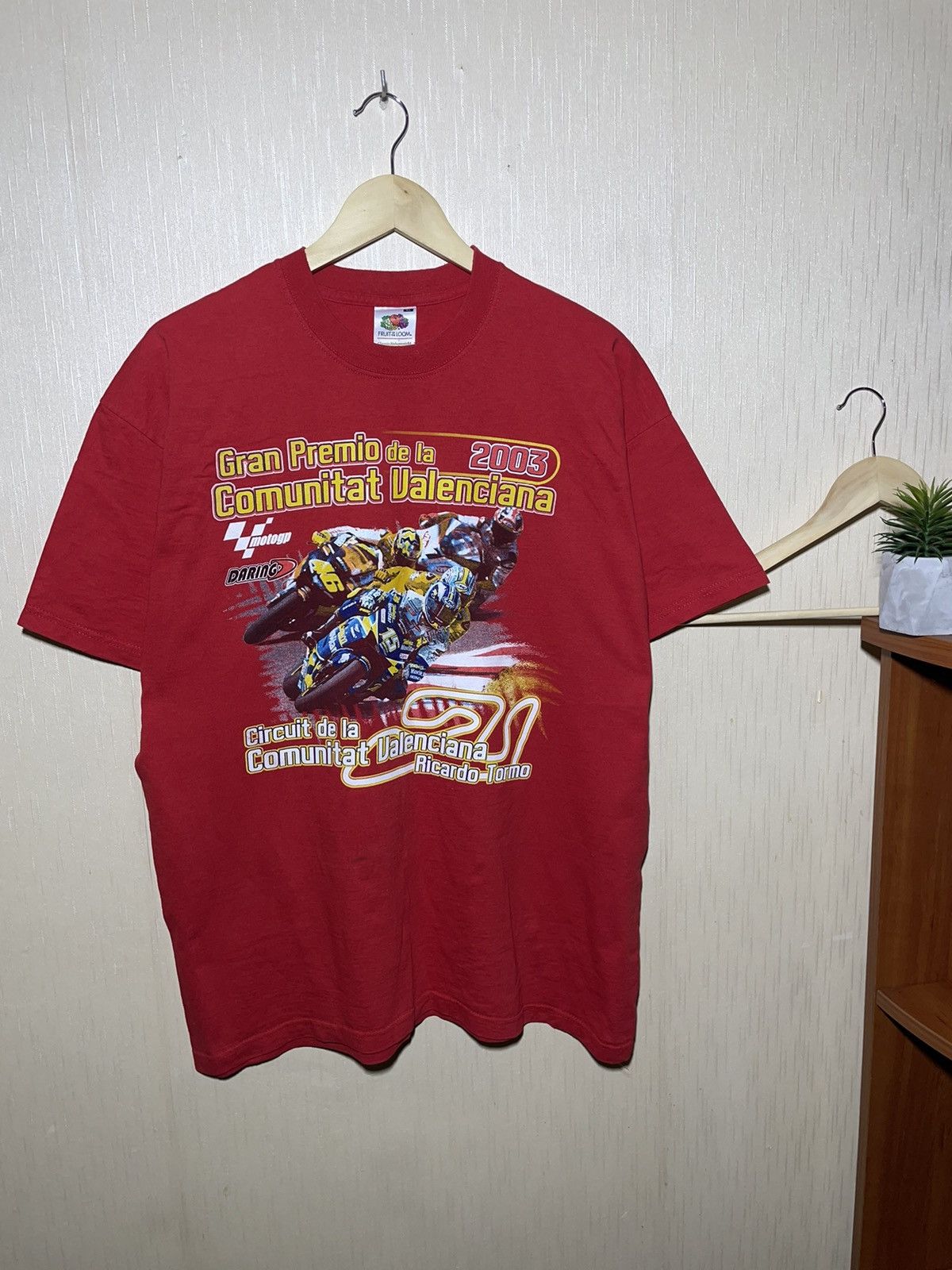 Vintage Racing motorcycles vintage streetwear T shirt 2003 Size US XL / EU 56 / 4 - 1 Thumbnail