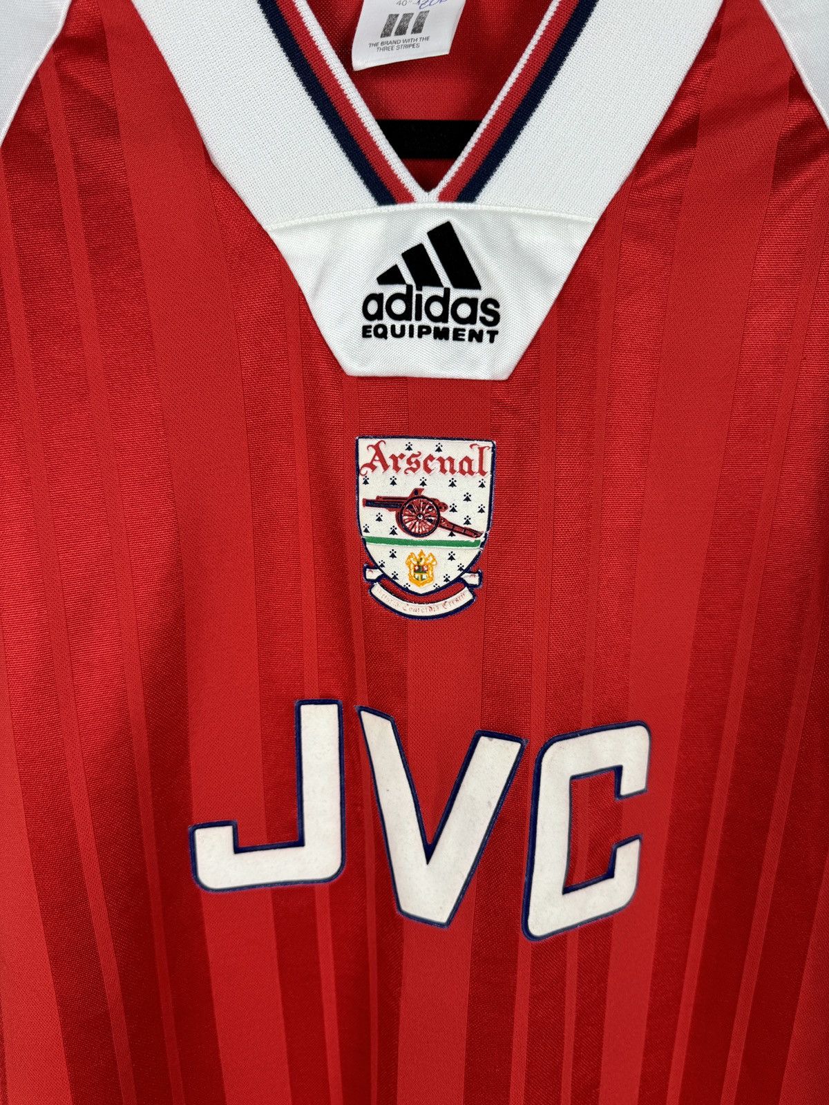 Adidas ORIGINAL ARSENAL 1992 1994 40-42" HOME SHIRT ADIDAS Jersey Size US L / EU 52-54 / 3 - 4 Thumbnail