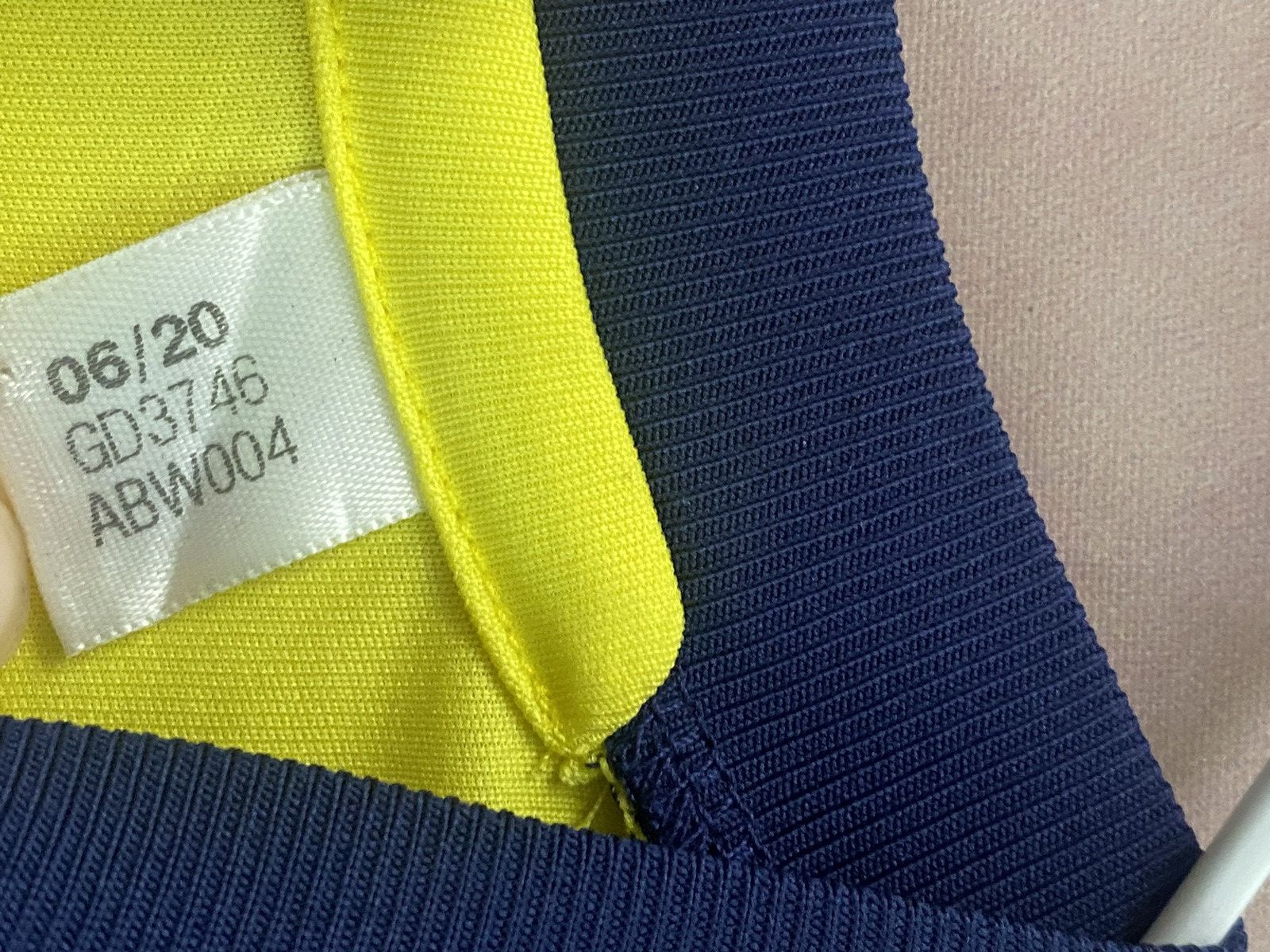 Adidas Adidas SK Fenerbahce 2020/2021 Home Football Jersey Shirt Size US XL / EU 56 / 4 - 6 Thumbnail