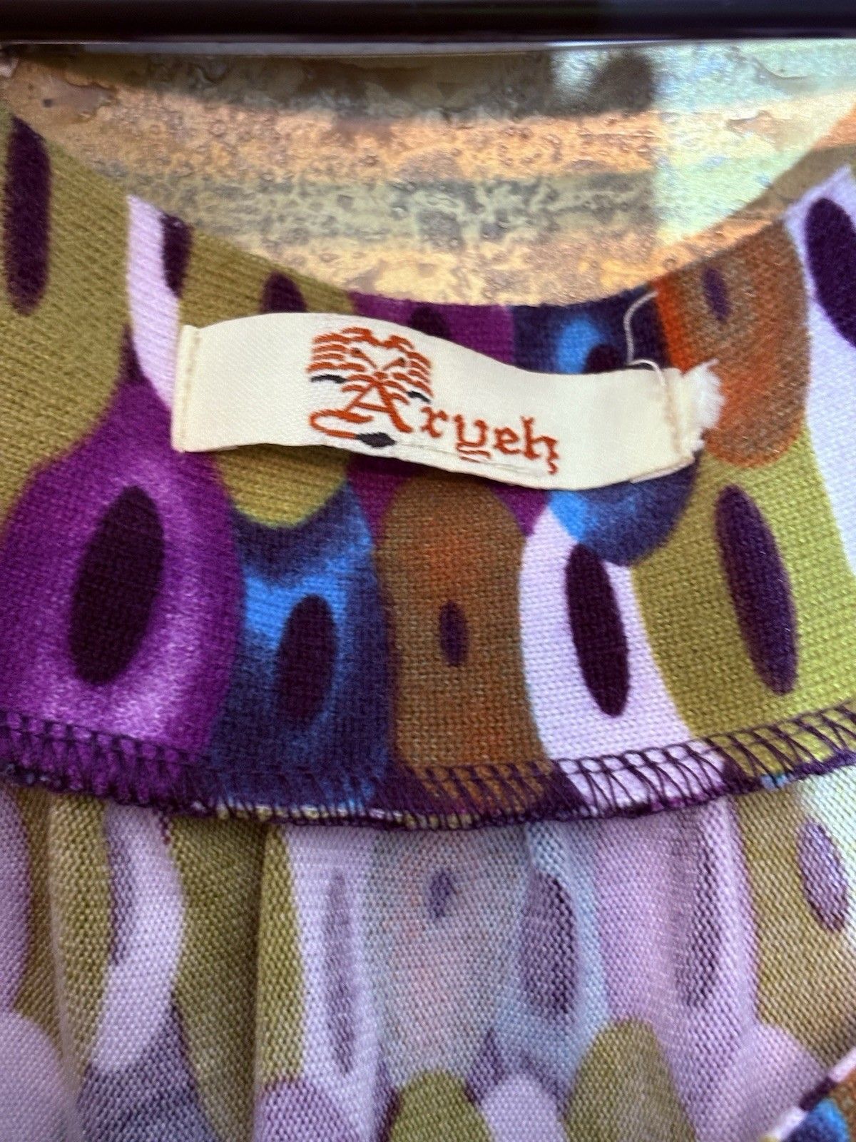 Anthropologie Aryeh Anthropology Dress Tunic Colorful Chain Print XL Size XL / US 12-14 / IT 48-50 - 7 Thumbnail