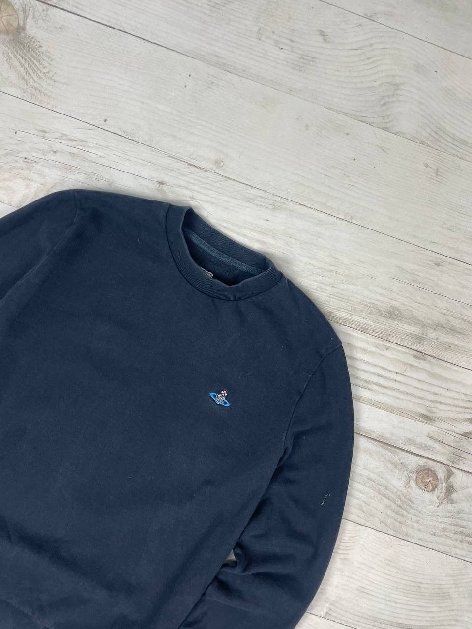Vivienne Westwood Vintage Vivienne Westwood Sweatshirt Orb Logo Basic Pullover Size US L / EU 52-54 / 3 - 3 Thumbnail
