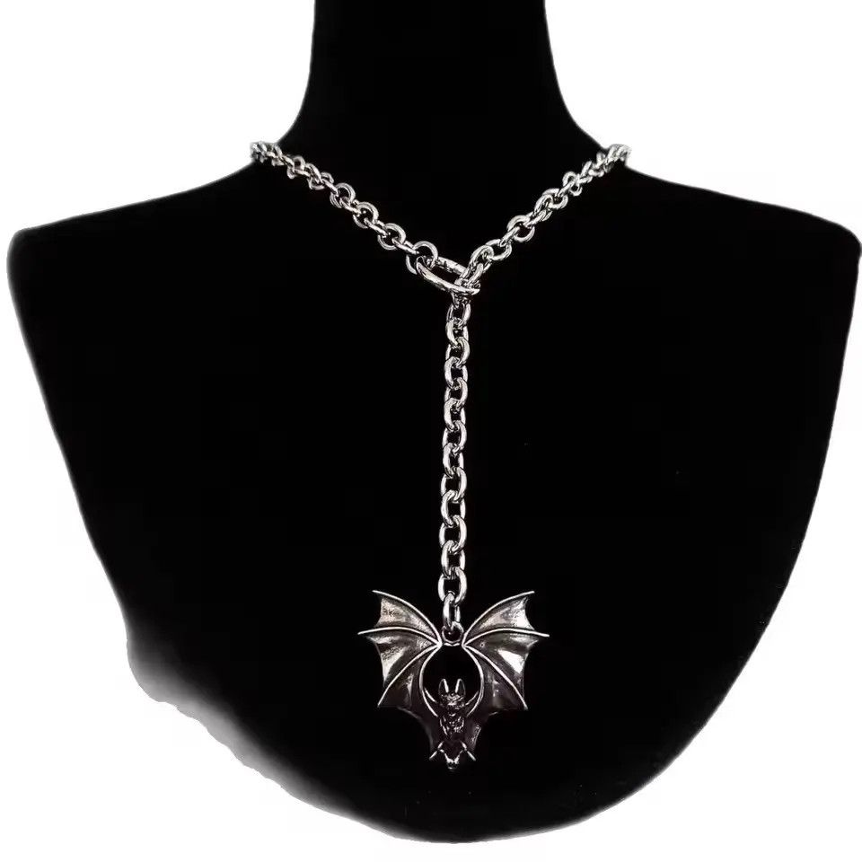Jewelry Bat O-Ring Necklace Size ONE SIZE - 2 Thumbnail