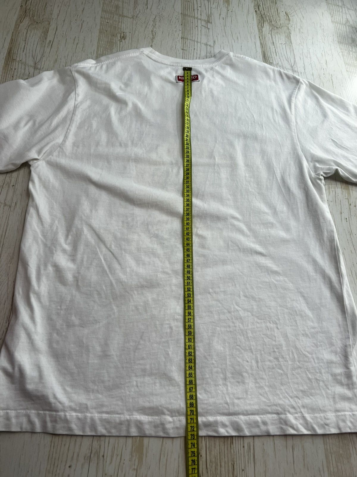 Kenzo Kenzo Tiger White Oversized T-Shirt Size M Cotton Tee Size US M / EU 48-50 / 2 - 14 Thumbnail