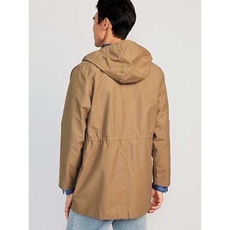 Old Navy Old Navy Hooded Shell Parka Jacket Teakwood Brown Tall Size US XXL / EU 58 / 5 - 10 Thumbnail