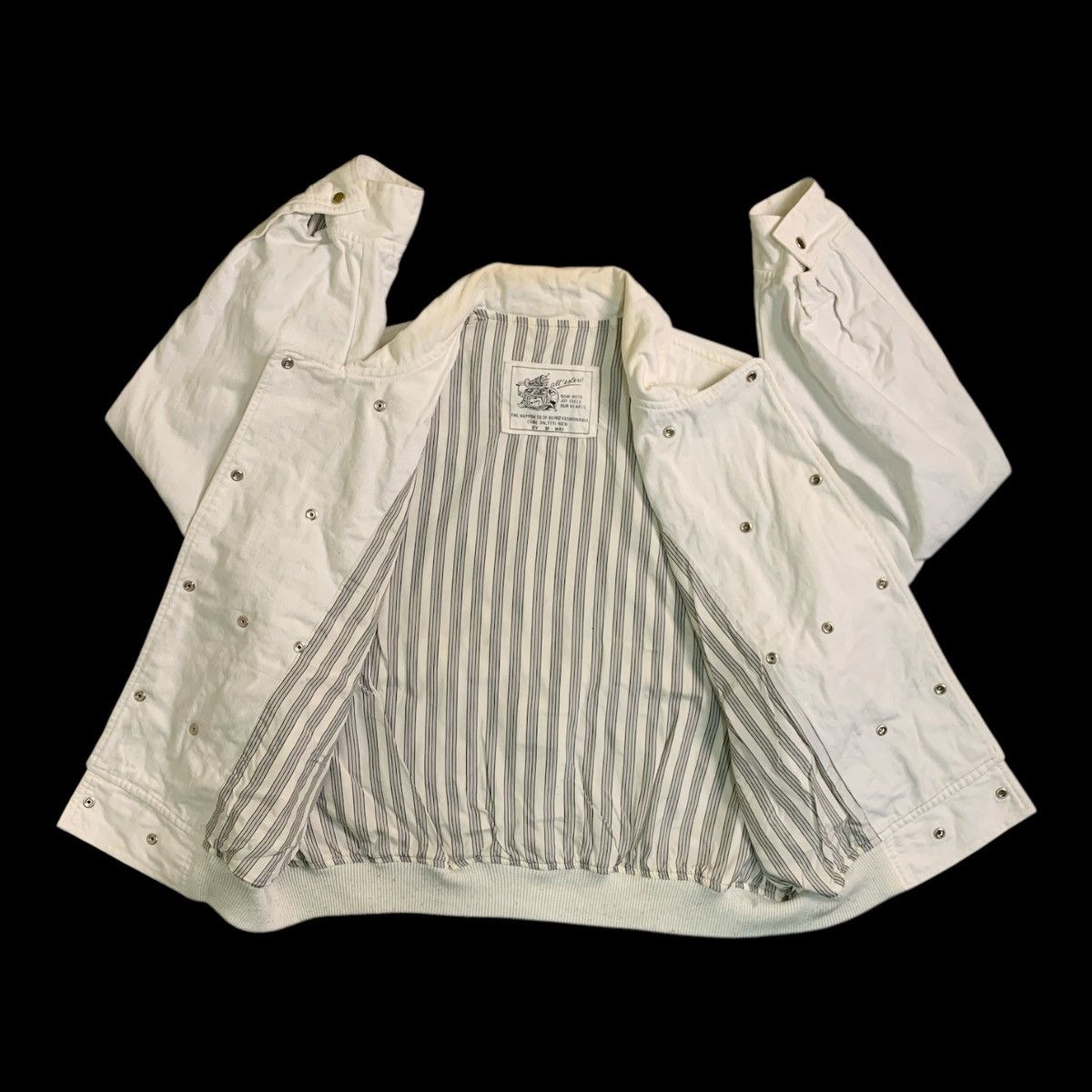 Japanese Brand Rare Design Vintage All Estero By M. Way Denim Jackets Size XL / US 12-14 / IT 48-50 - 3 Thumbnail