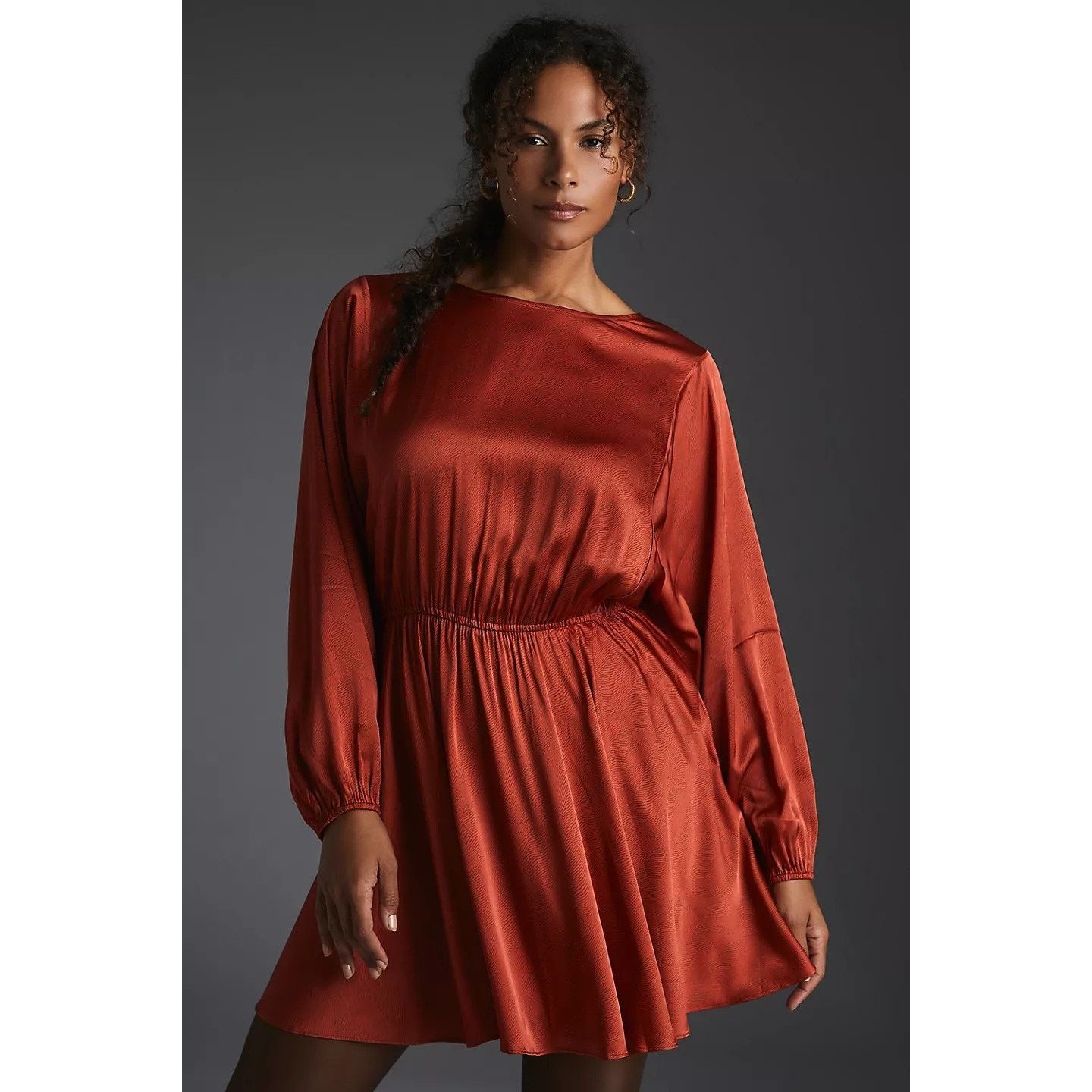 Anthropologie New Anthropologie Caballero Long-Sleeve Dress $180 X-SMALL Size XS / US 0-2 / IT 36-38 - 4 Thumbnail