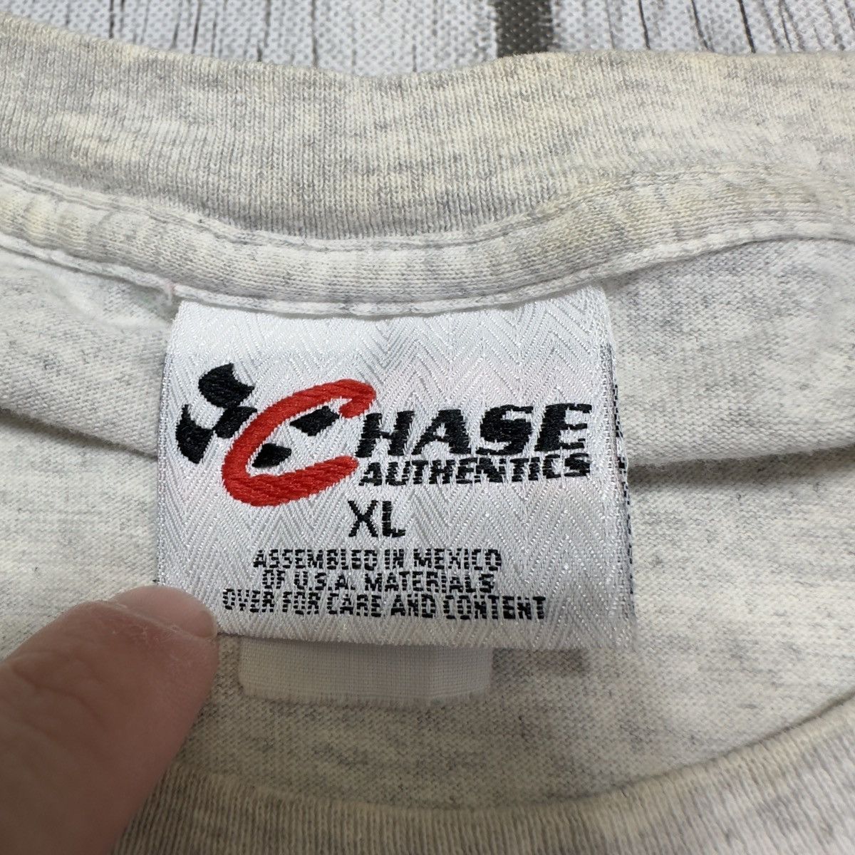 Chase Authentics × NASCAR × Vintage Vintage NASCAR Dale Earnhardt Wrangler tee Size US XL / EU 56 / 4 - 4 Thumbnail