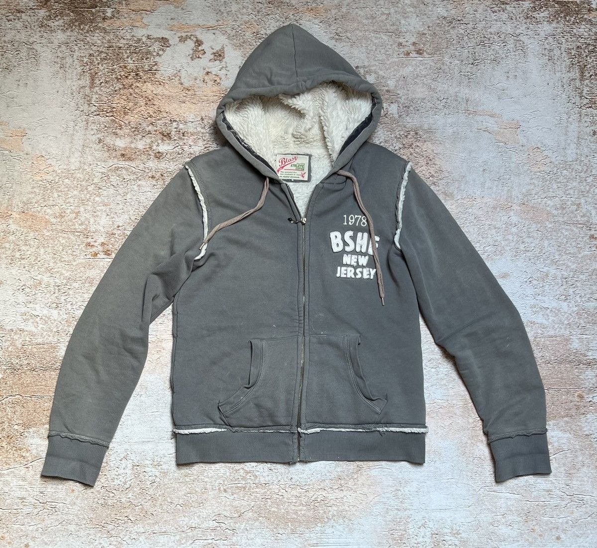 If Six Was Nine × Japanese Brand Vintage Japanese distressed hoodie with fur Size S / US 4 / IT 40 - 1 Thumbnail