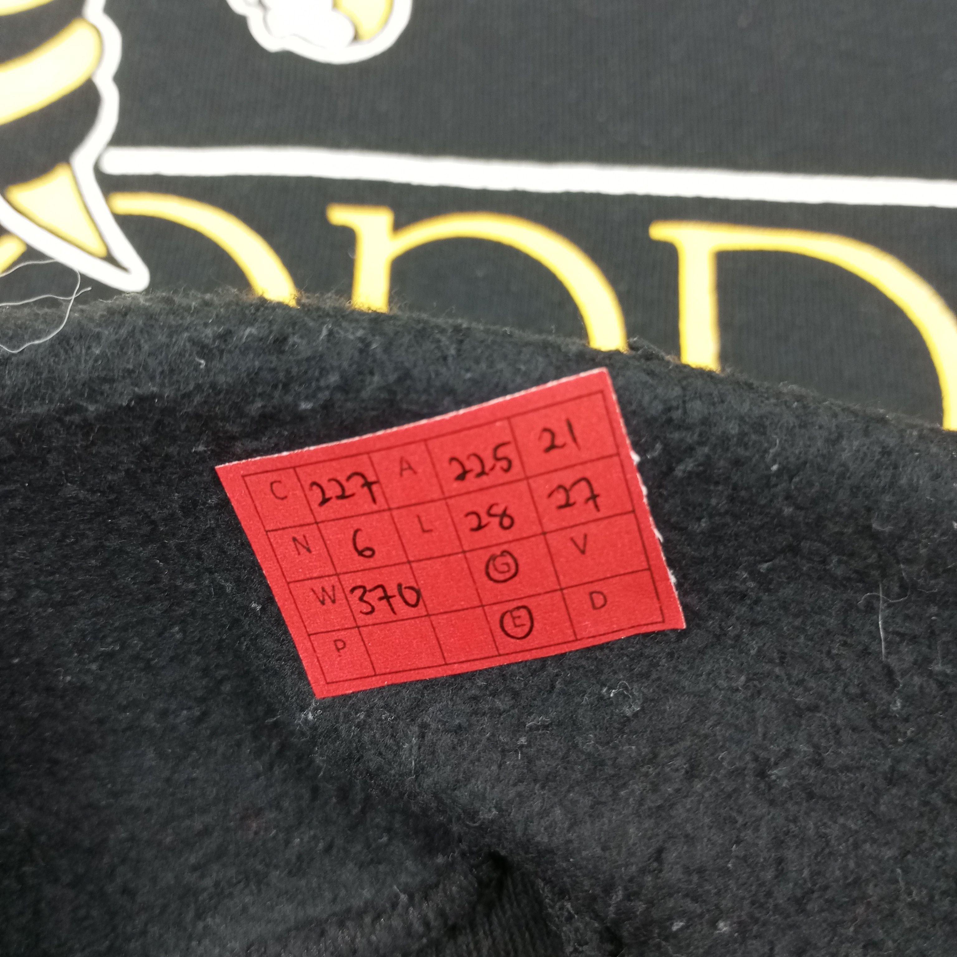 Vintage Oxford Yellow Jackets University Football Sweatshirt c227n6 Size US M / EU 48-50 / 2 - 6 Thumbnail
