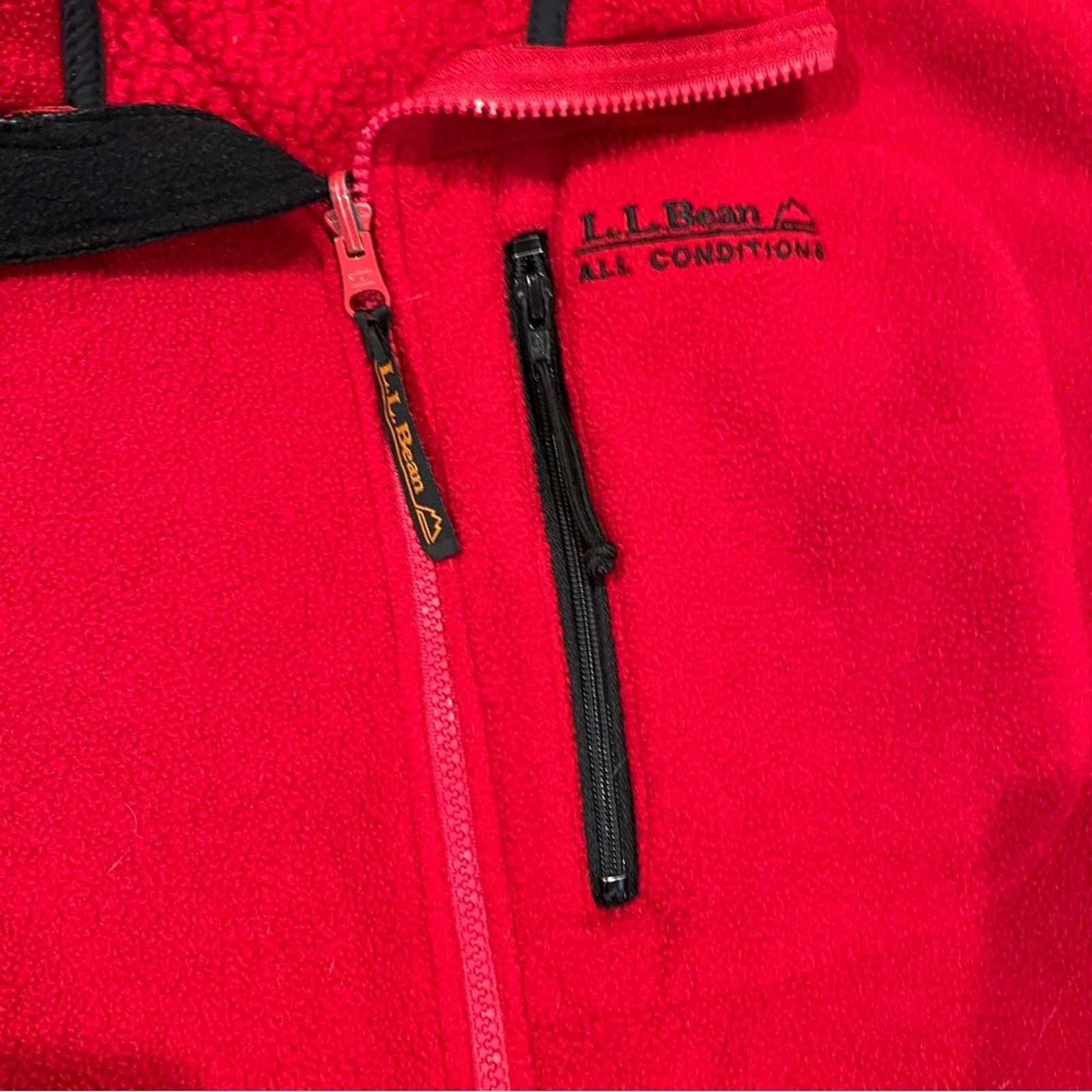 L.L. Bean × Vintage Vintage L.L. Bean All Conditions Fleece Full Zip Vest Jacket Size US L / EU 52-54 / 3 - 4 Thumbnail