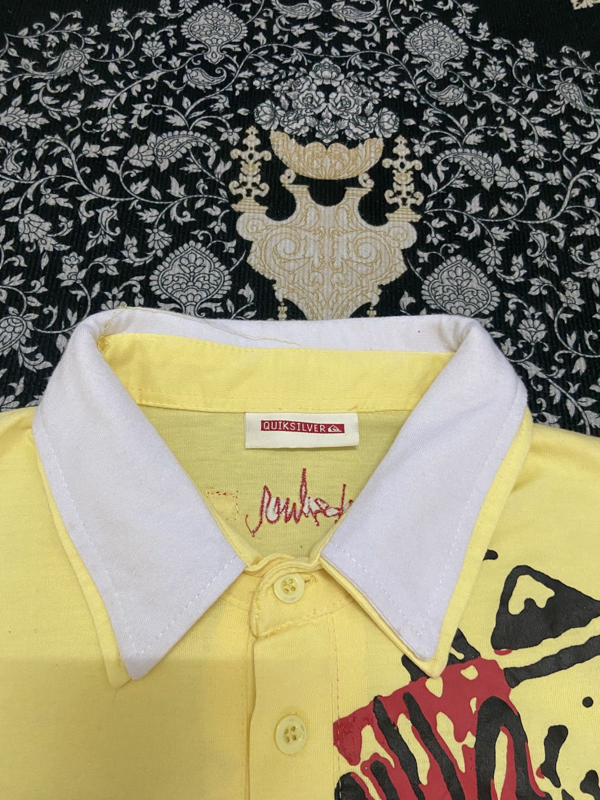 Quiksilver Vtg Quiksilver Y2K style Polo Shirt Size US M / EU 48-50 / 2 - 3 Thumbnail