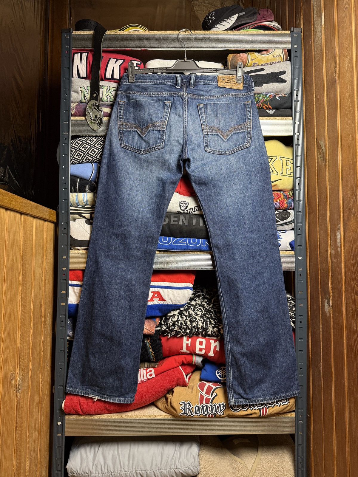 Diesel Vintage Flared Diesel Jeans Baggy Washed IfSixWasNine Style Size US 32 / EU 48 - 1 Thumbnail