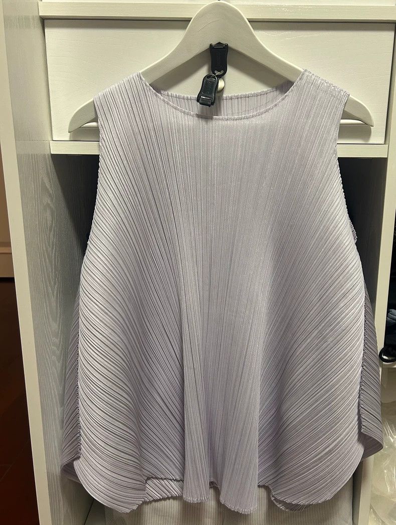 Issey Miyake size:3 Grey kelp vest
