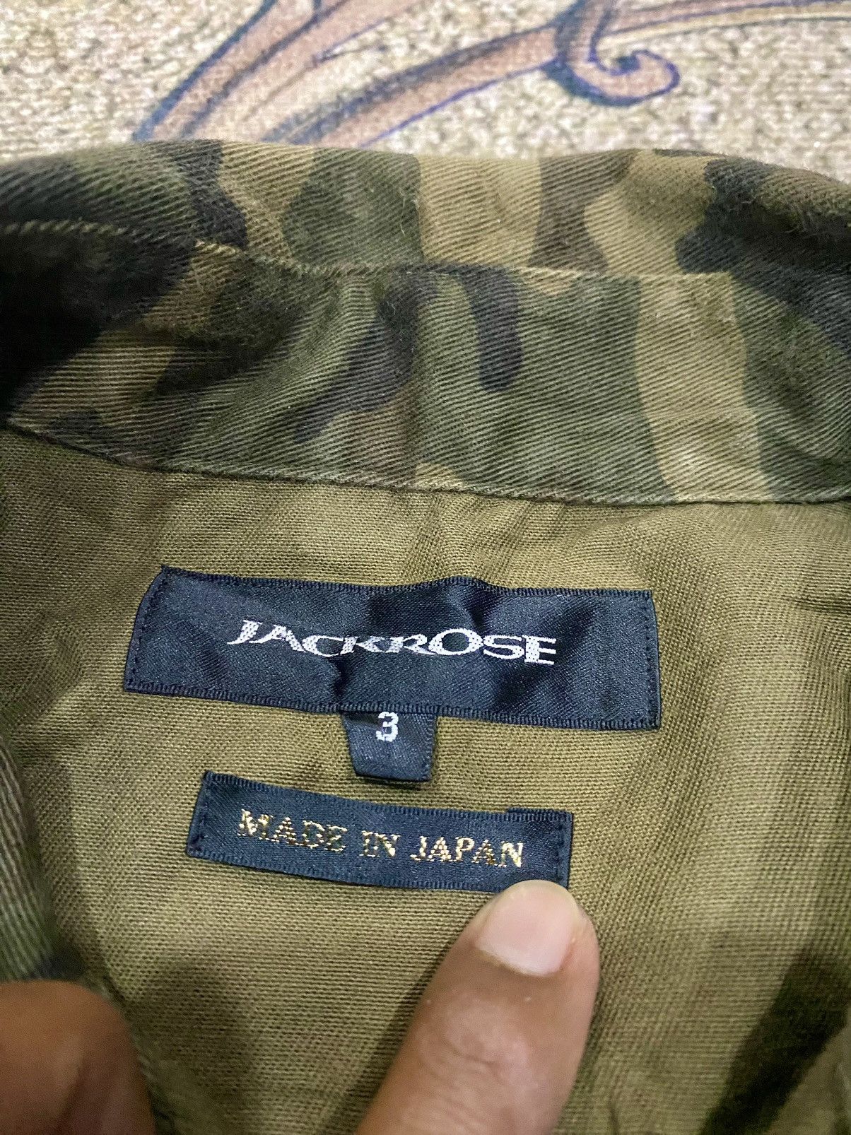 JACKROSE × Japanese Brand Jack rose camo jacket Size S / US 4 / IT 40 - 5 Thumbnail