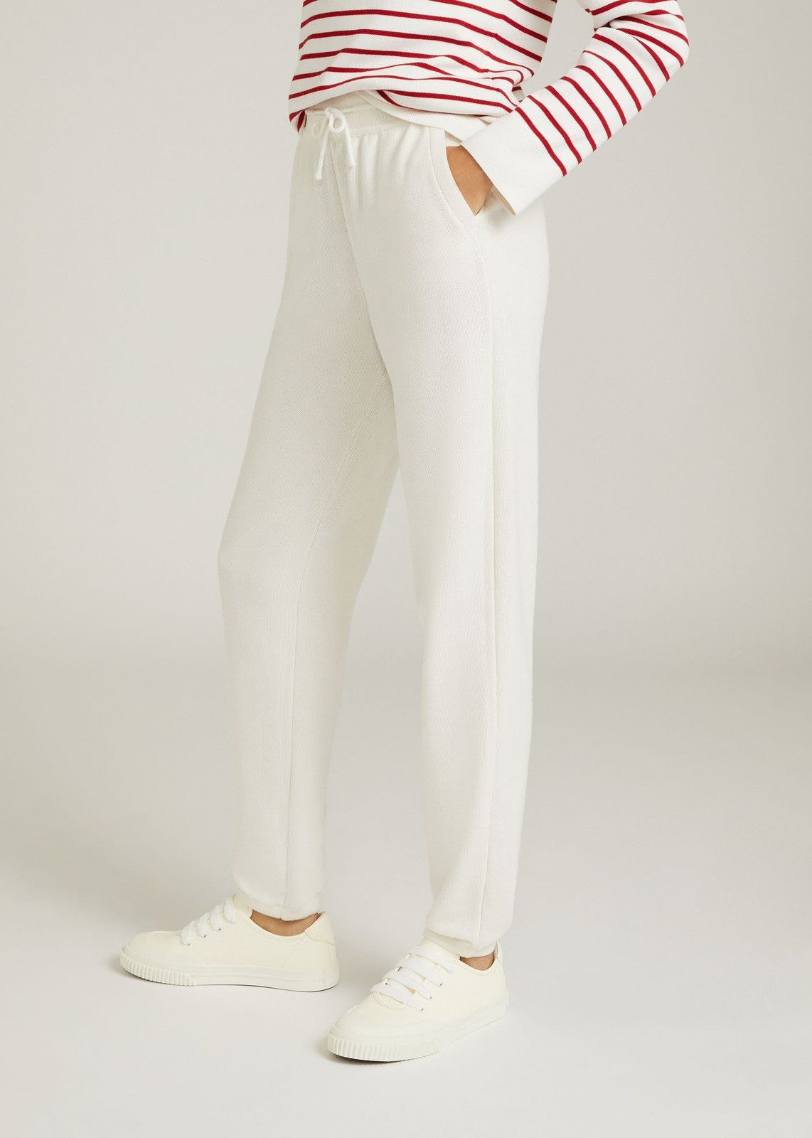 Loro Piana o1srvl11e0424 Trouser in White Size 28" / US 6 / IT 42 - 3 Thumbnail