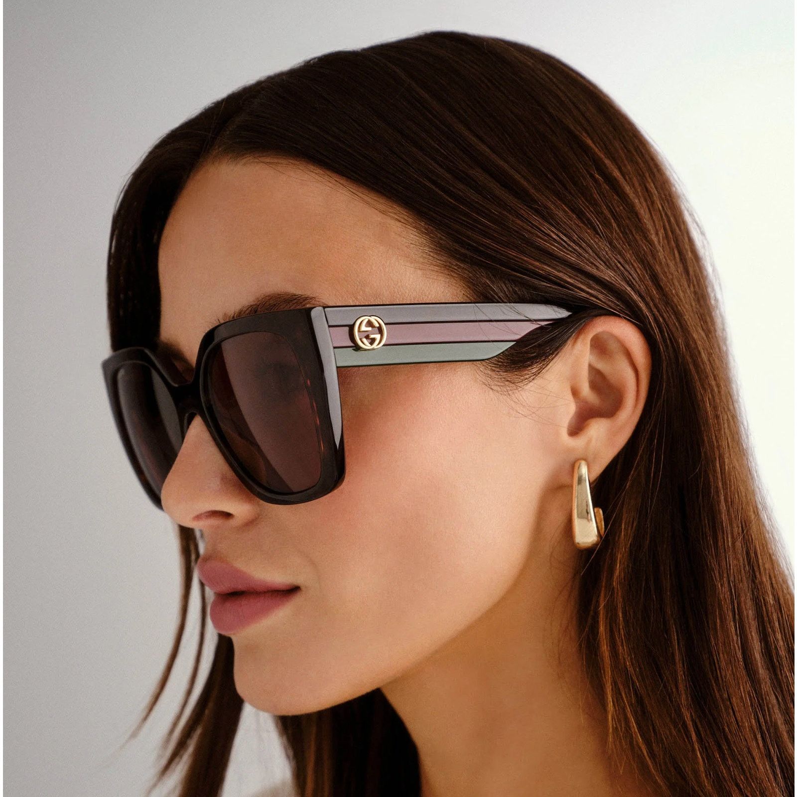 Gucci NEW Gucci Sunglasses GG1300S 002 HavanaBrown Women Authentic Size ONE SIZE - 5 Thumbnail
