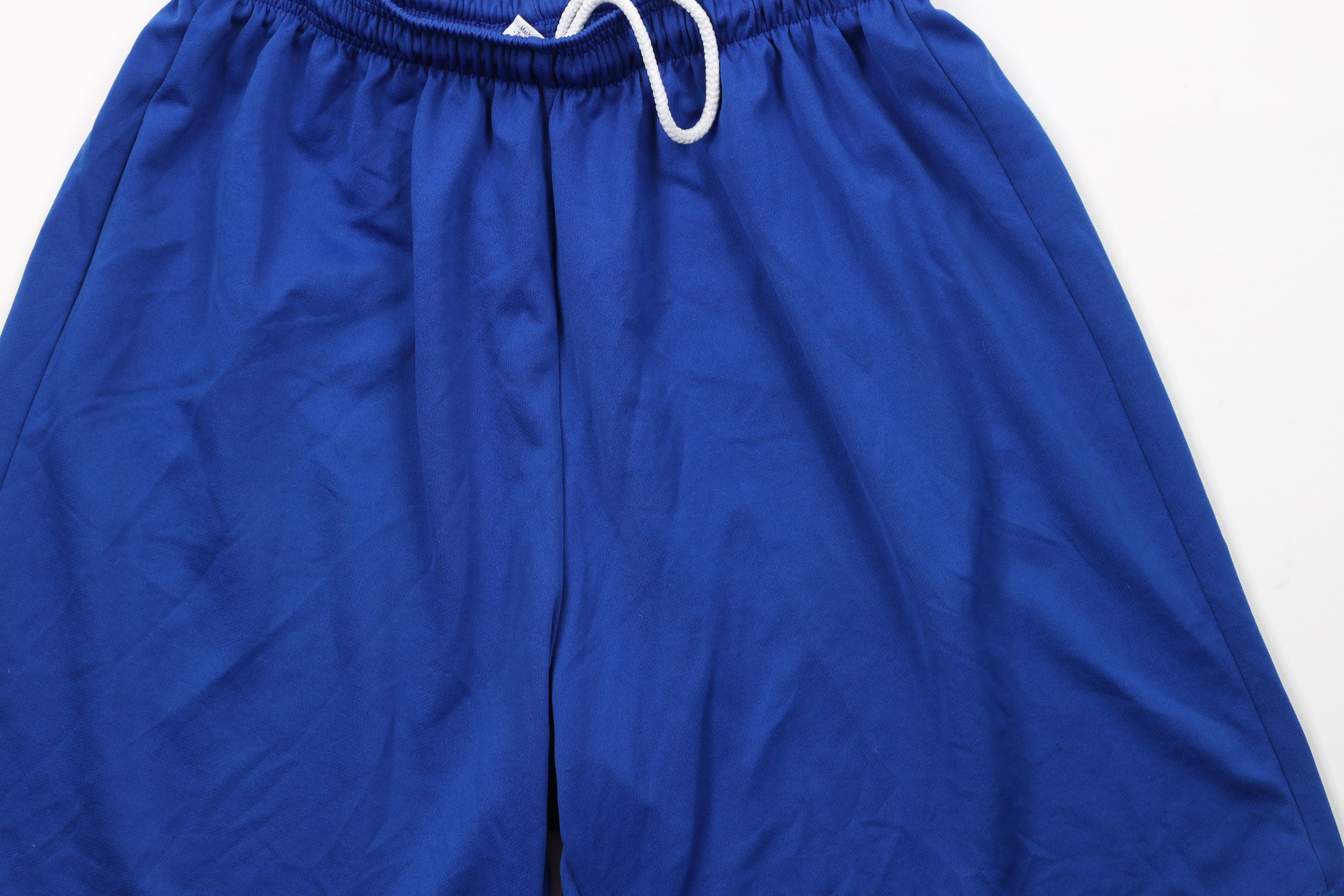 Vintage Vintage 90s Streetwear Jogging Soccer Shorts Royal Blue Size US 34 / EU 50 - 3 Thumbnail