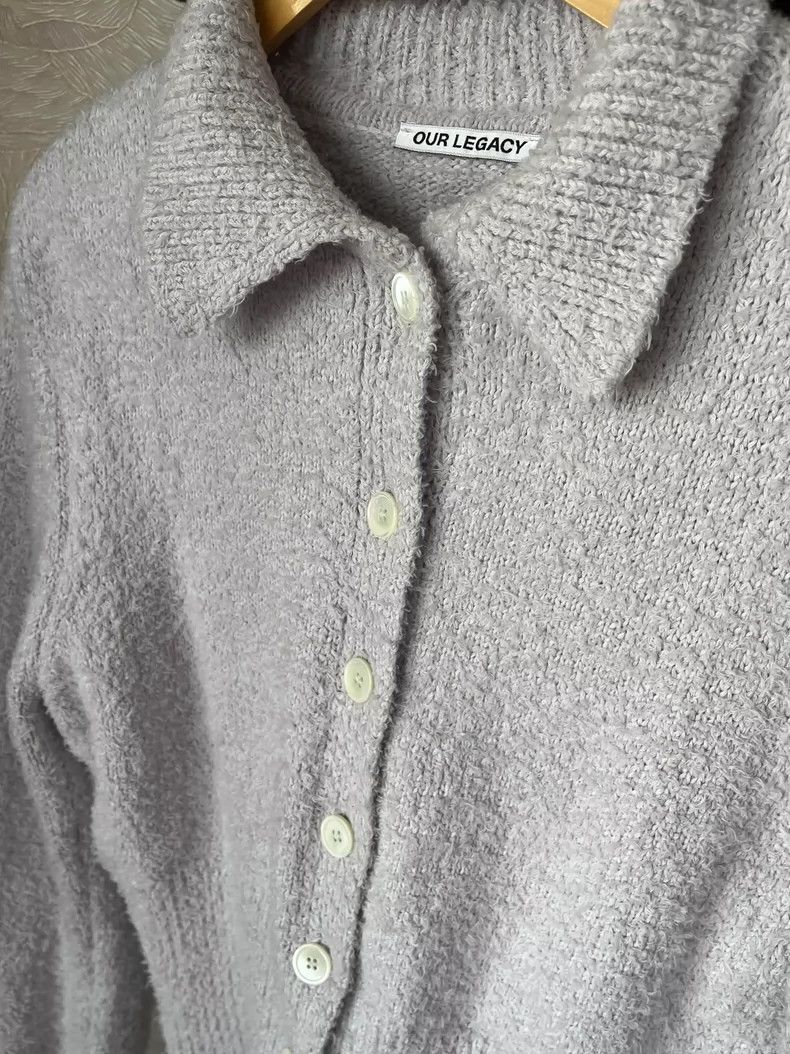 Our Legacy Our LegacyLilac knitted cardigan Size US XS / EU 42 / 0 - 2 Thumbnail
