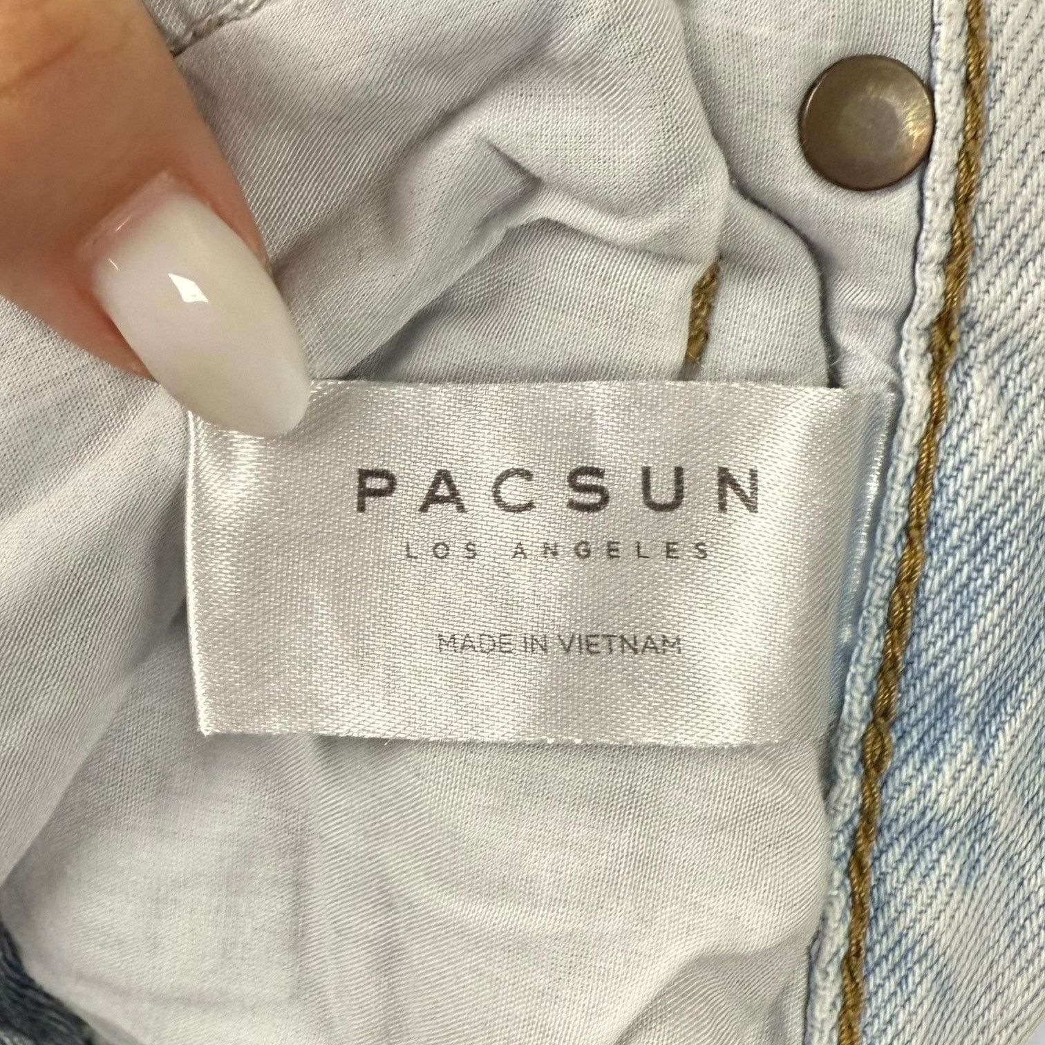 Pacsun Pacsun High Rise Straight Retro 90's Jeans Women's 26 Size 26" / US 2 / IT 38 - 6 Thumbnail