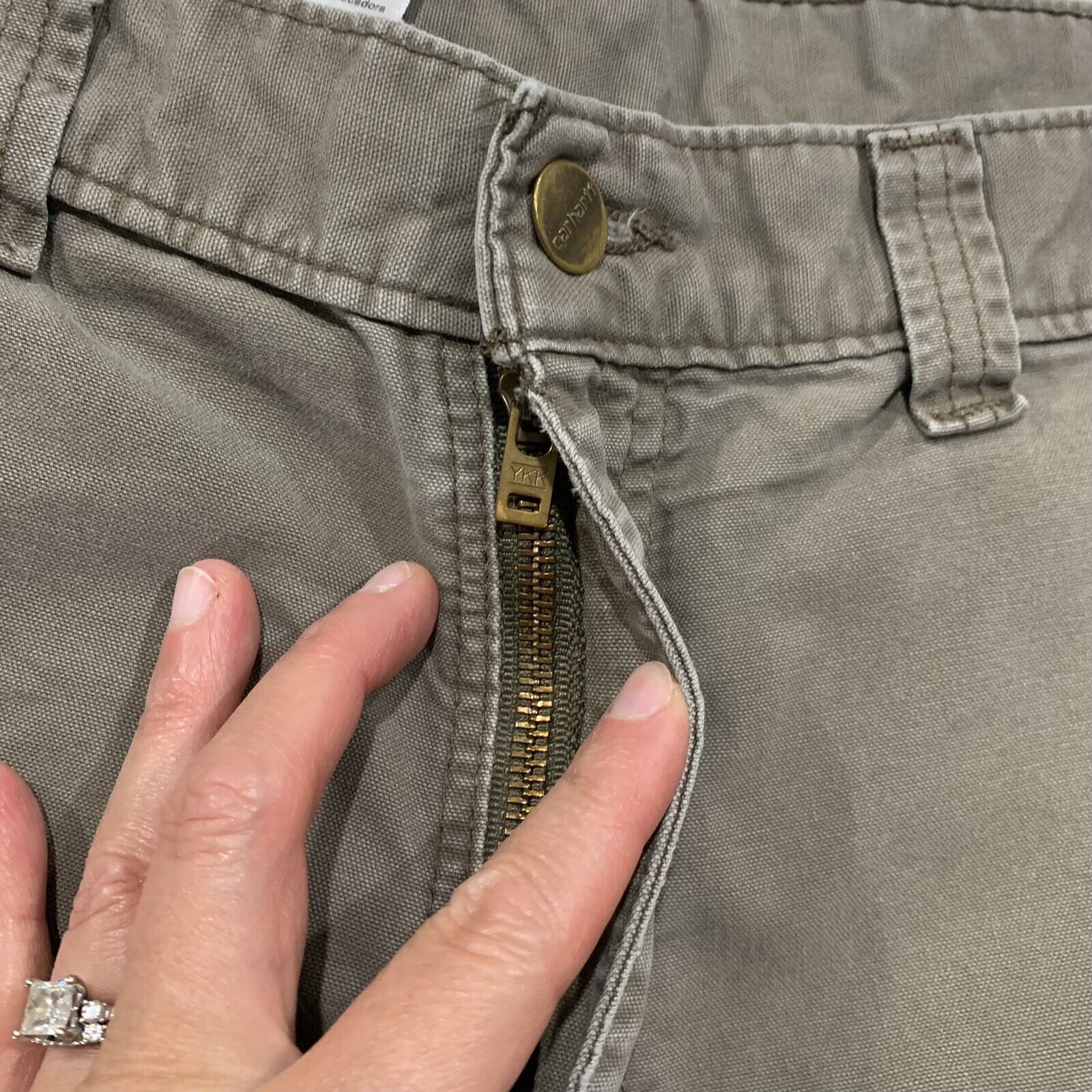 Carhartt Carhartt Size 44 Cargo Shorts Light Brown Cotton Ringspun Size US 44 / EU 60 - 7 Thumbnail