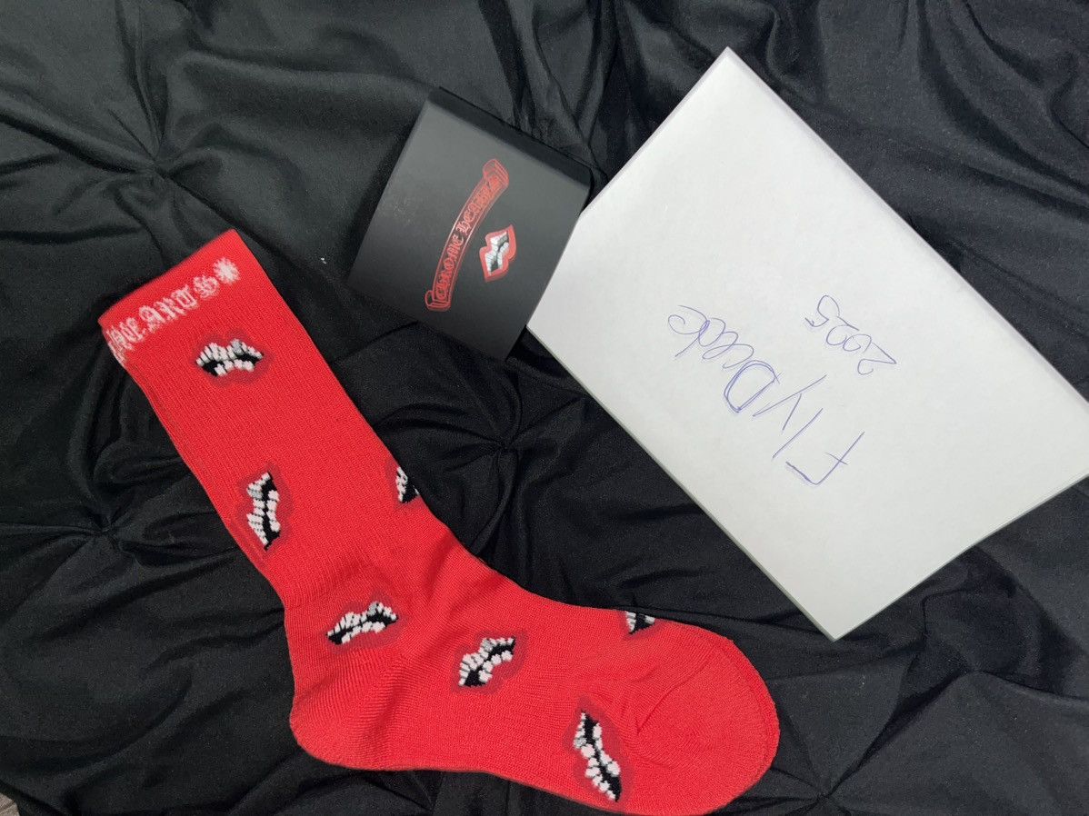 Chrome Hearts Chrome Heart Chomper Socks Size ONE SIZE - 2 Thumbnail