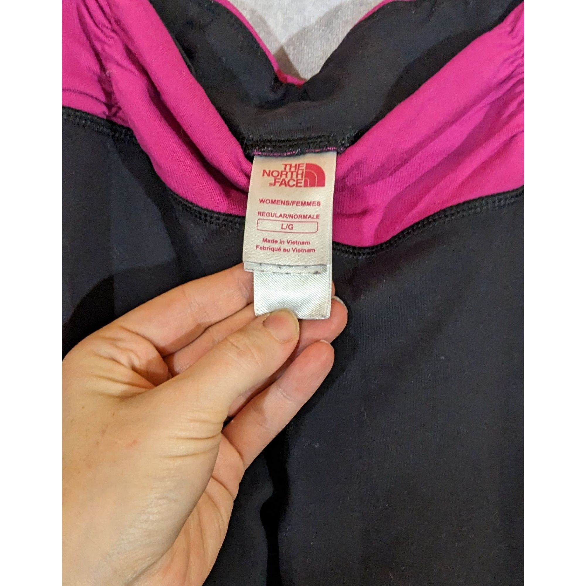 The North Face The North Face Womens Yoga Capri Pants Black & Pink Size Lar Size 32" / US 10 / IT 46 - 3 Thumbnail