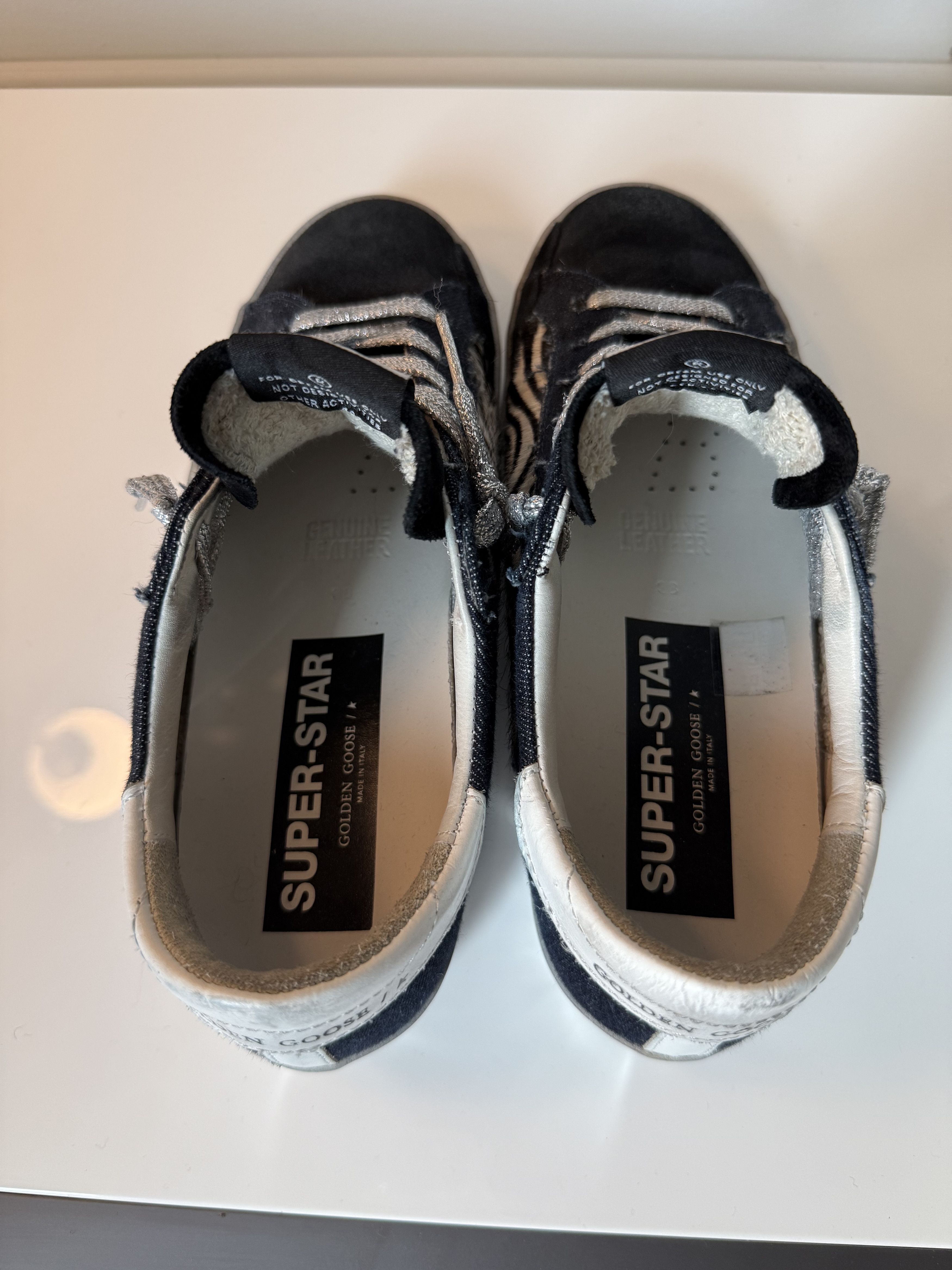 Golden Goose Golden Goose Limited Edition Denim Super Star Size US 8 / IT 38 - 5 Thumbnail