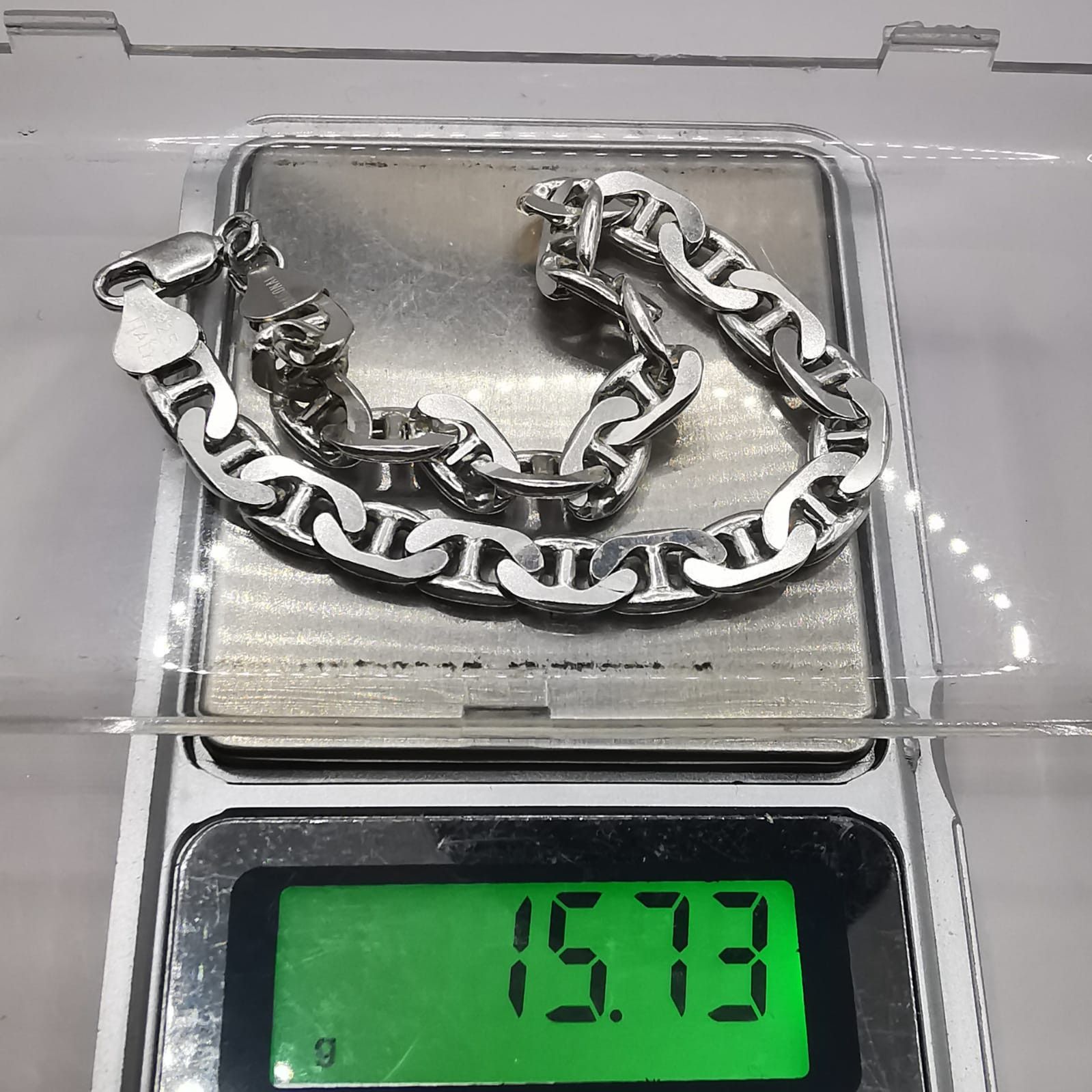 Sterling Silver Vintage Bracelet Jewelry,925 Sterling Silver 15,73g Size ONE SIZE - 8 Thumbnail