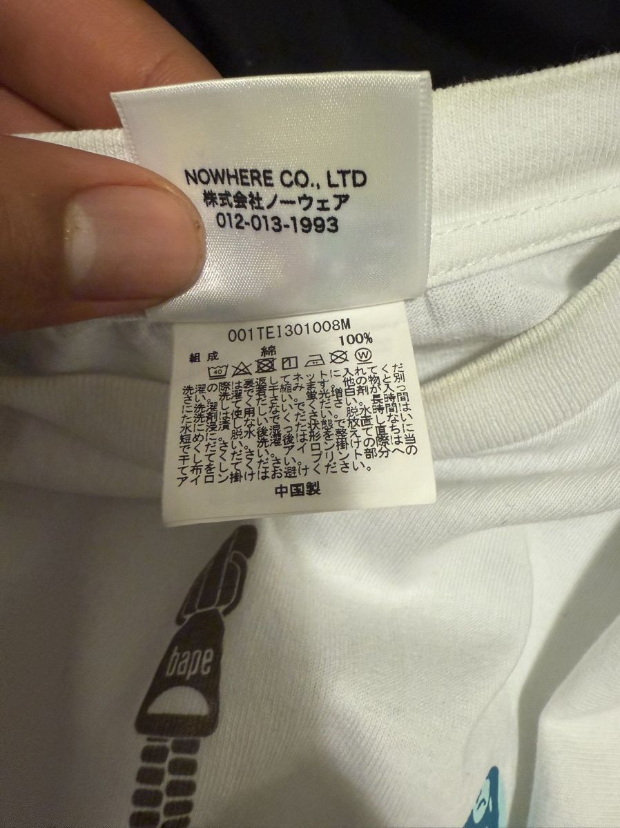 Bape Bape Shark Tee Size US L / EU 52-54 / 3 - 3 Thumbnail