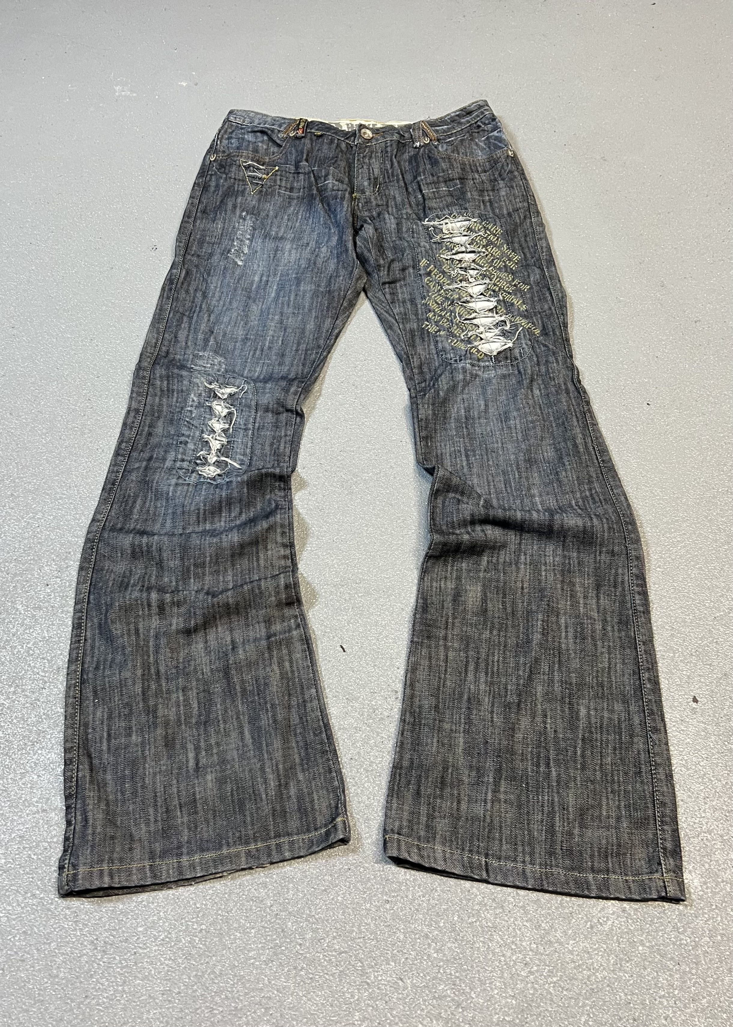 If Six Was Nine × Japanese Brand × Kapital Y2K flared wide